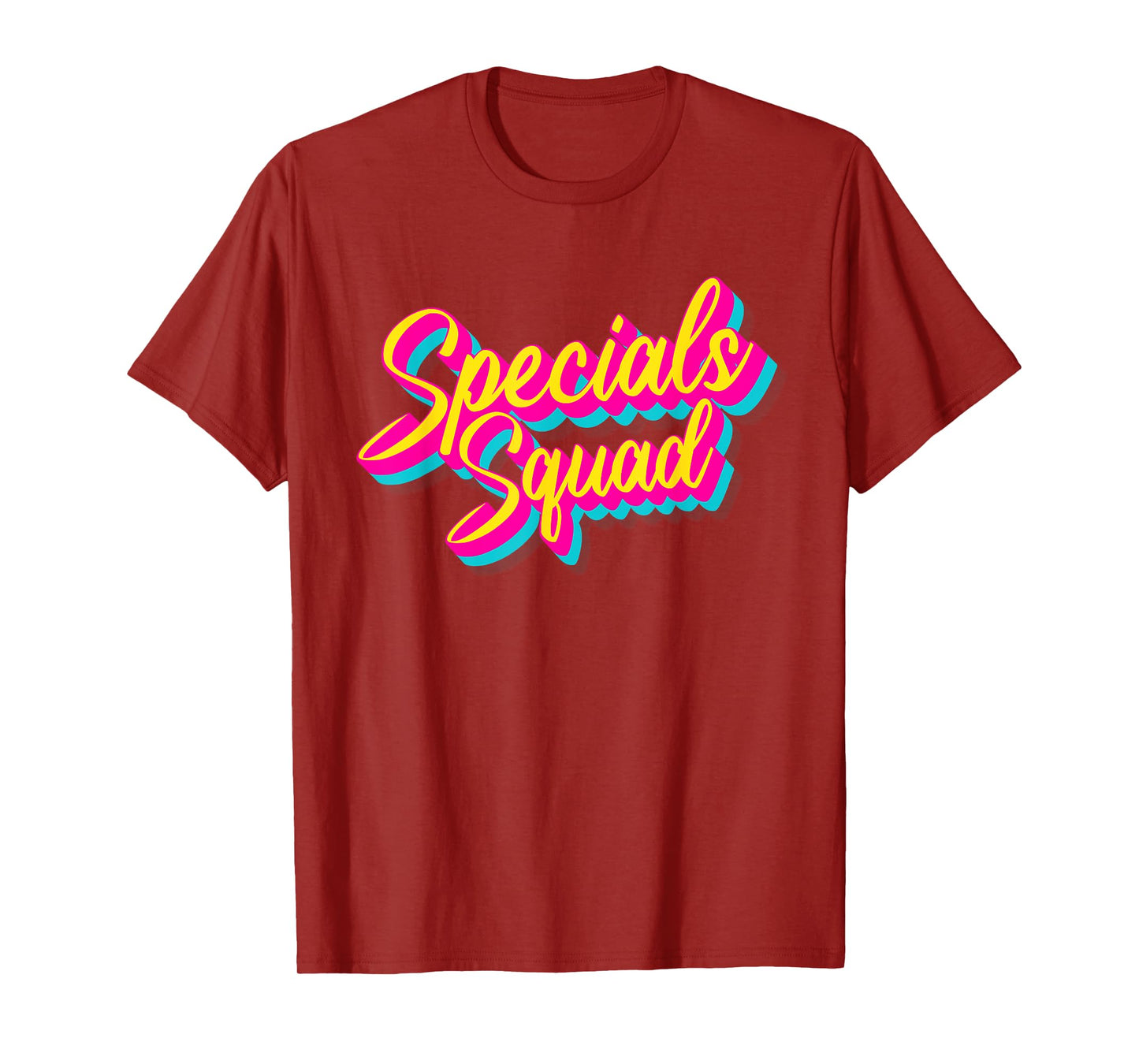 Specials Squad Team Art Music PE Tech Gym Teacher Men Women T-Shirt