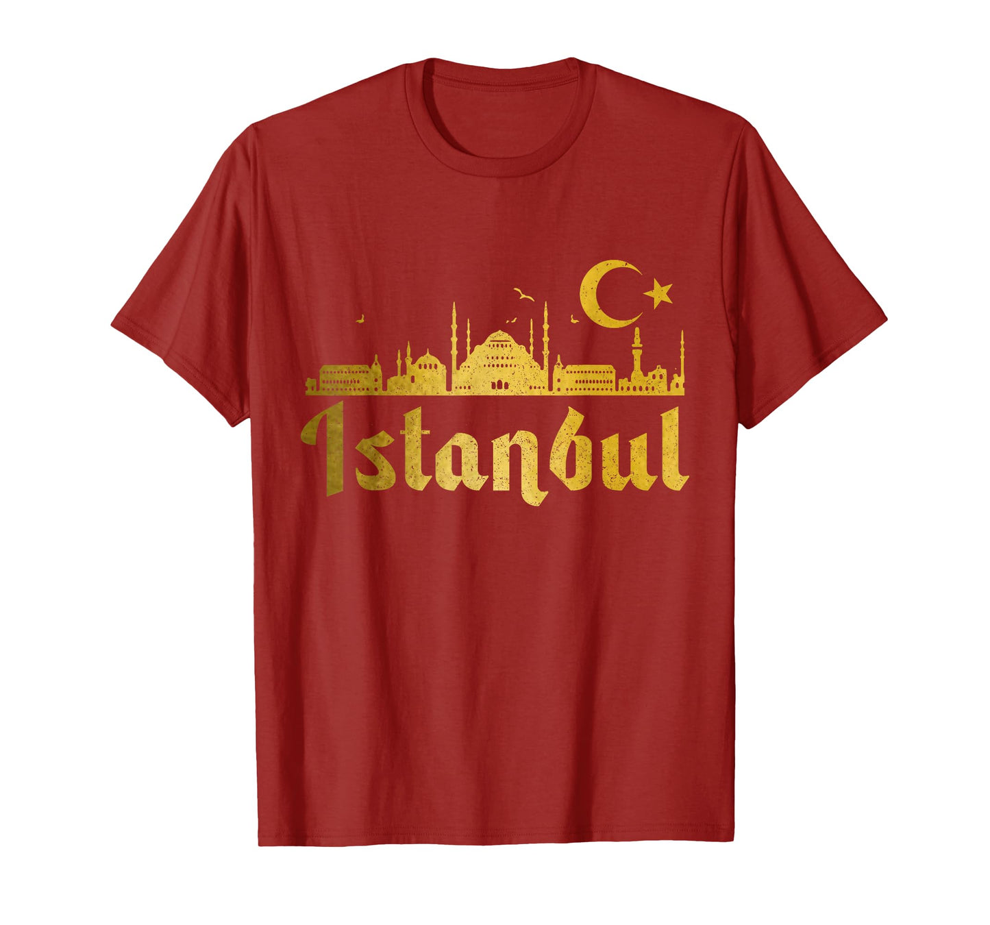 Istanbul Skyline Turkey Turkish Pride Souvenir Turkiye T-Shirt