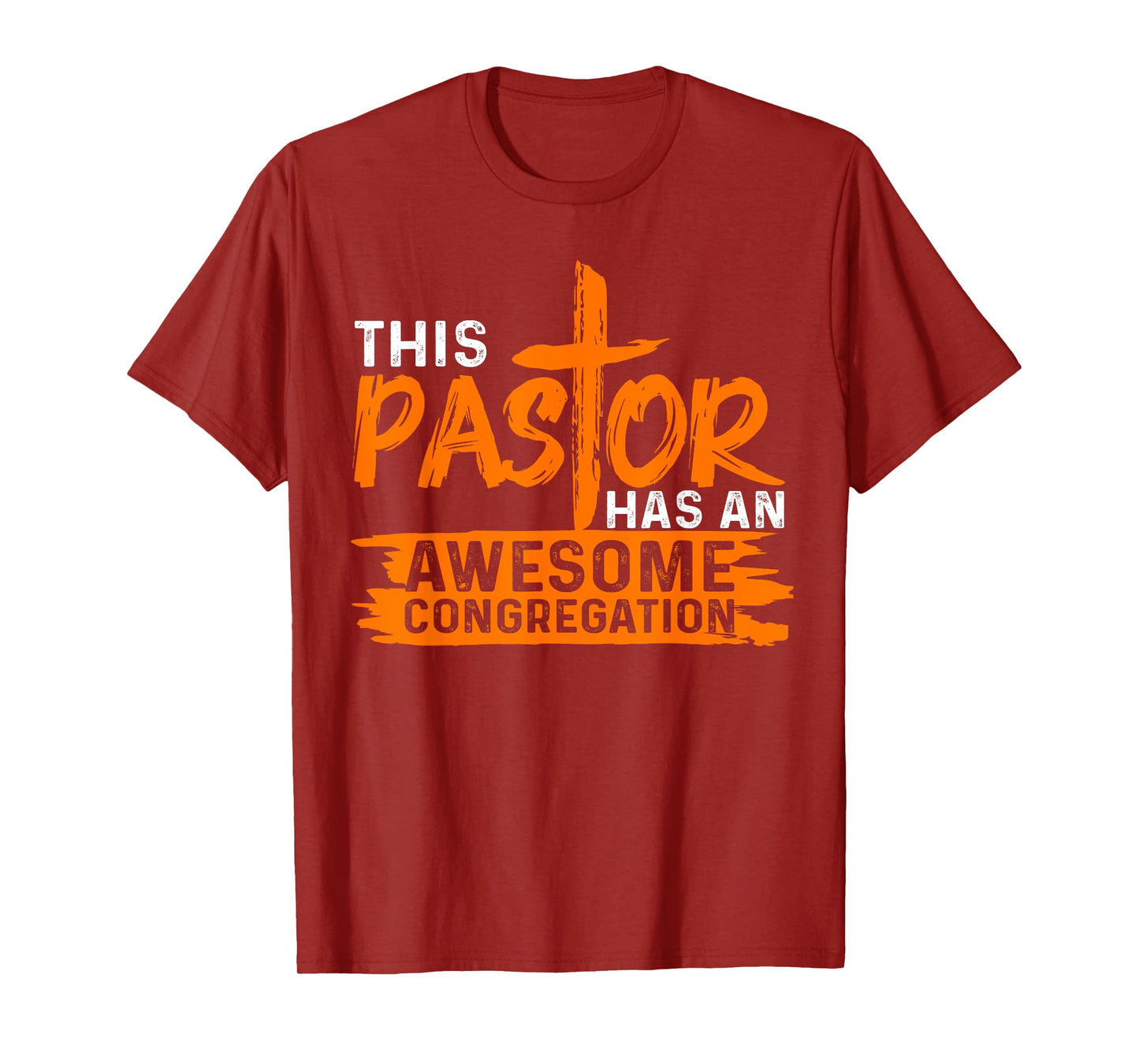 Funny Pastor Appreciation Gift Men Christian Church Priest T-Shirt