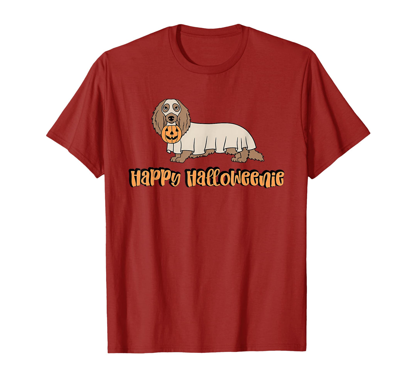 Dachshund Happy Halloweiner Funny Halloween Dogs Lover T-Shirt