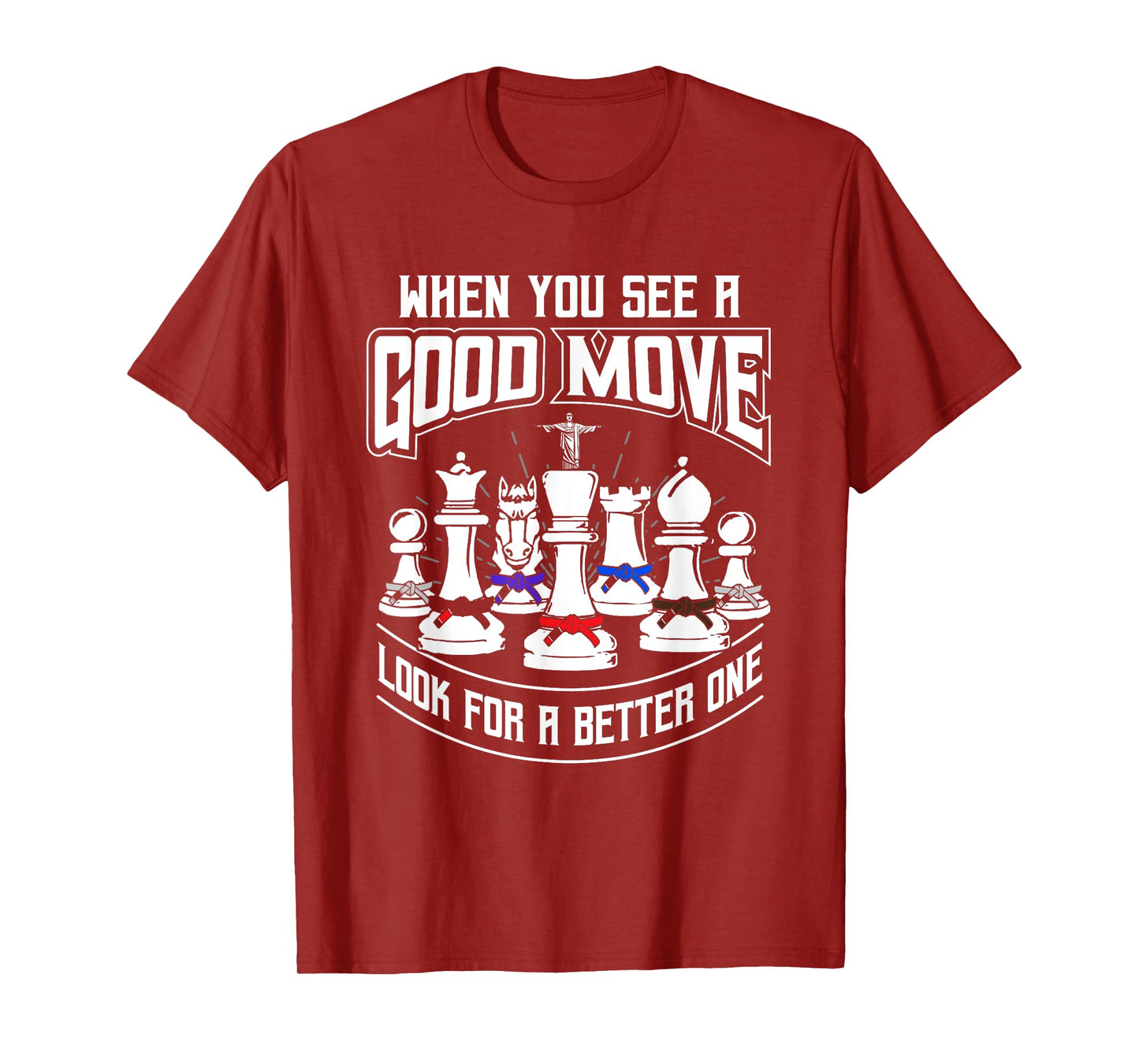 BJJ Chess - Brazilian Jiu-Jitsu and BJJ Gift T-Shirt