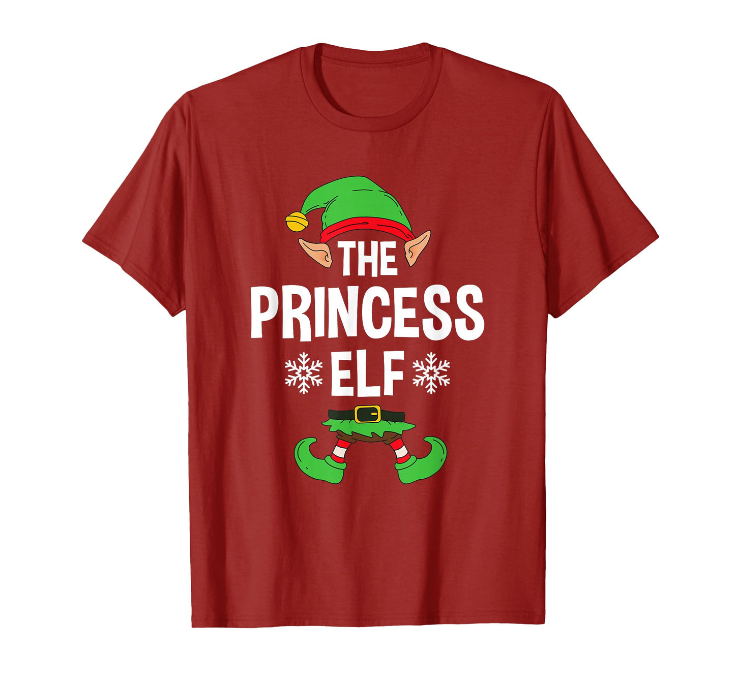 The Princess Elf Party Family Group Matching X-Mas Queen T-Shirt