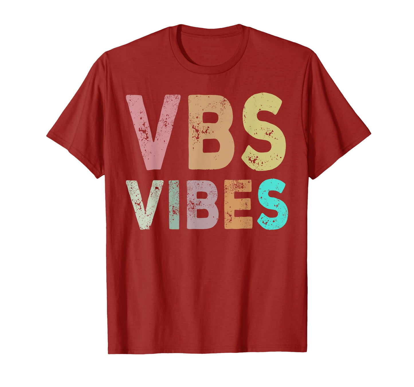 Retro VBS Vibes VBS 2024 Vacation Bible School Group T-Shirt
