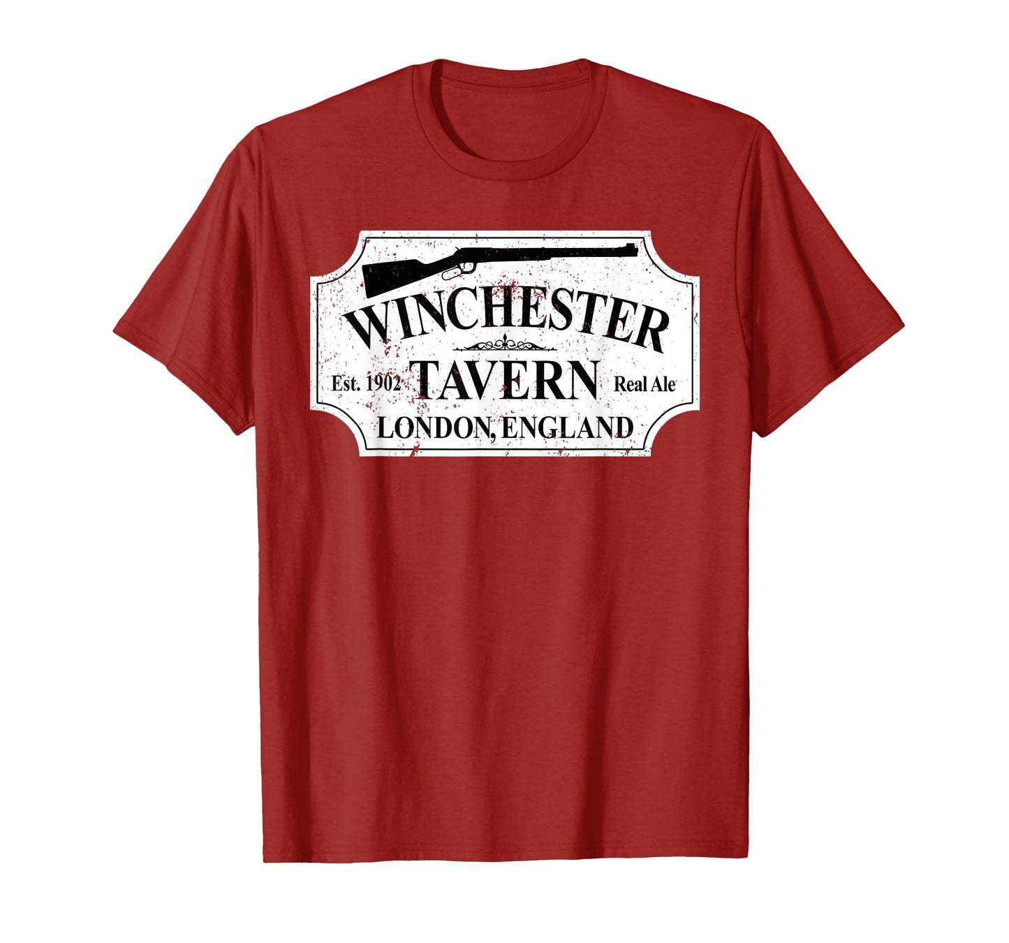Winchester Vintage Tavern Shaun Horror Of The Dead T-Shirt