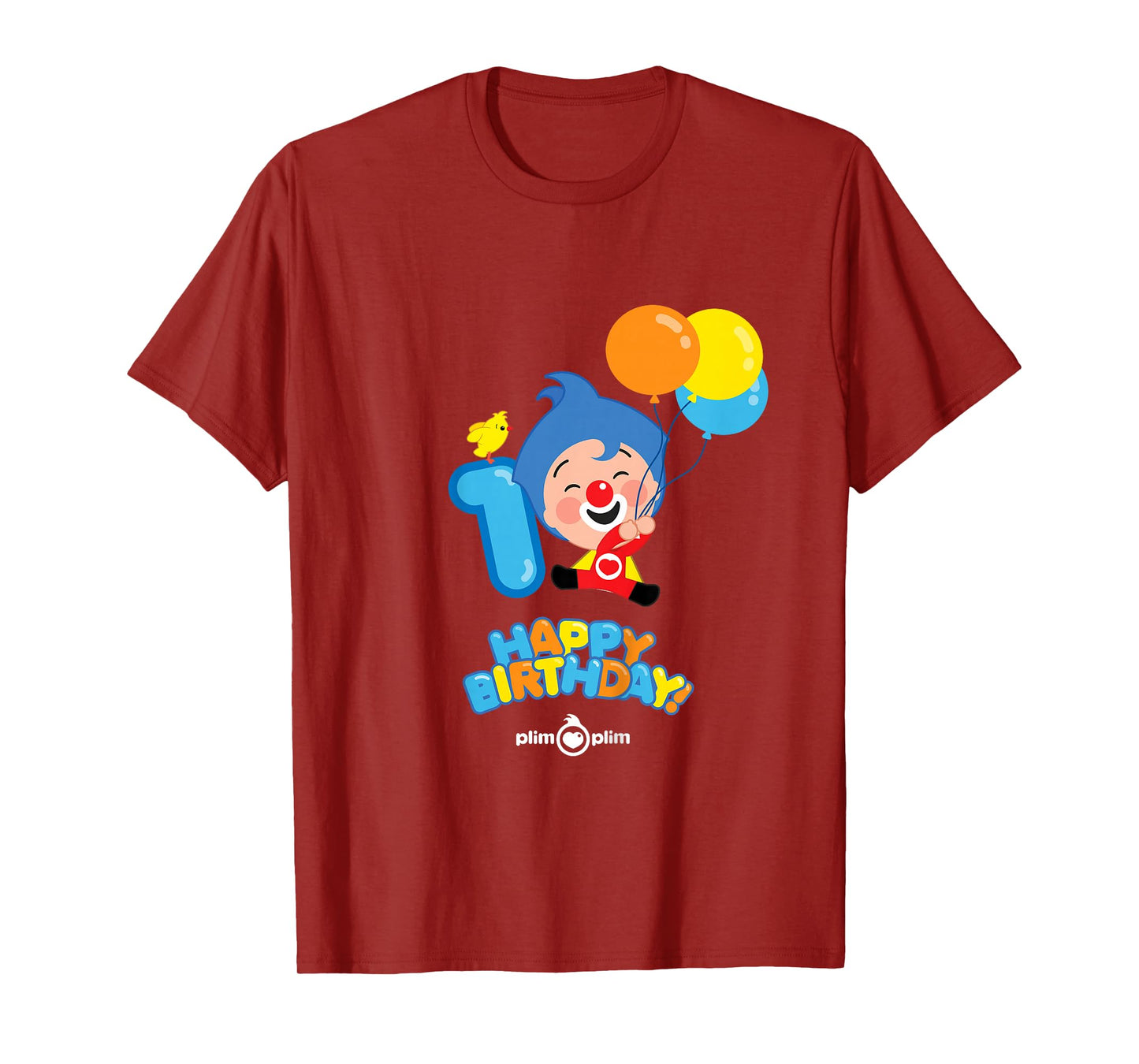Kids Plim Plim The Kindness Hero - Happy Birthday T-Shirt