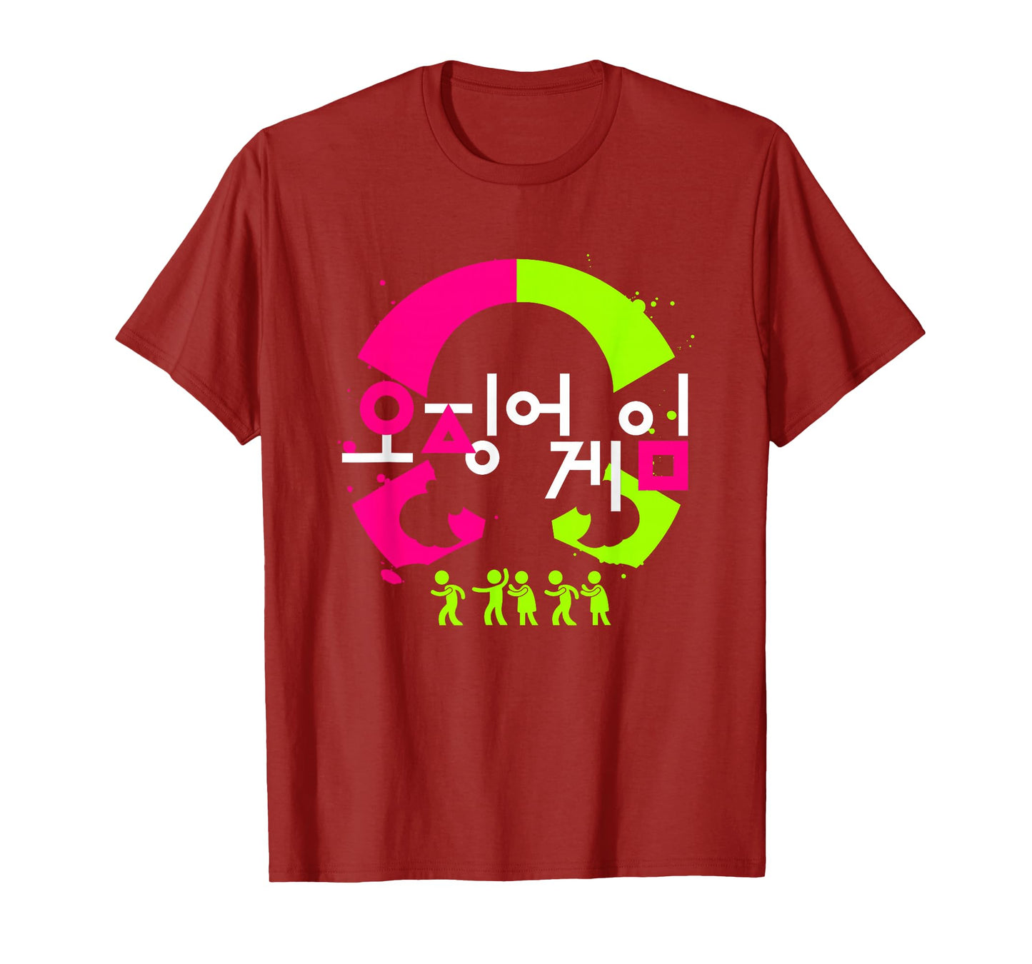 Squid Game Halloween Red Light Green Light Haunting Doll T-Shirt