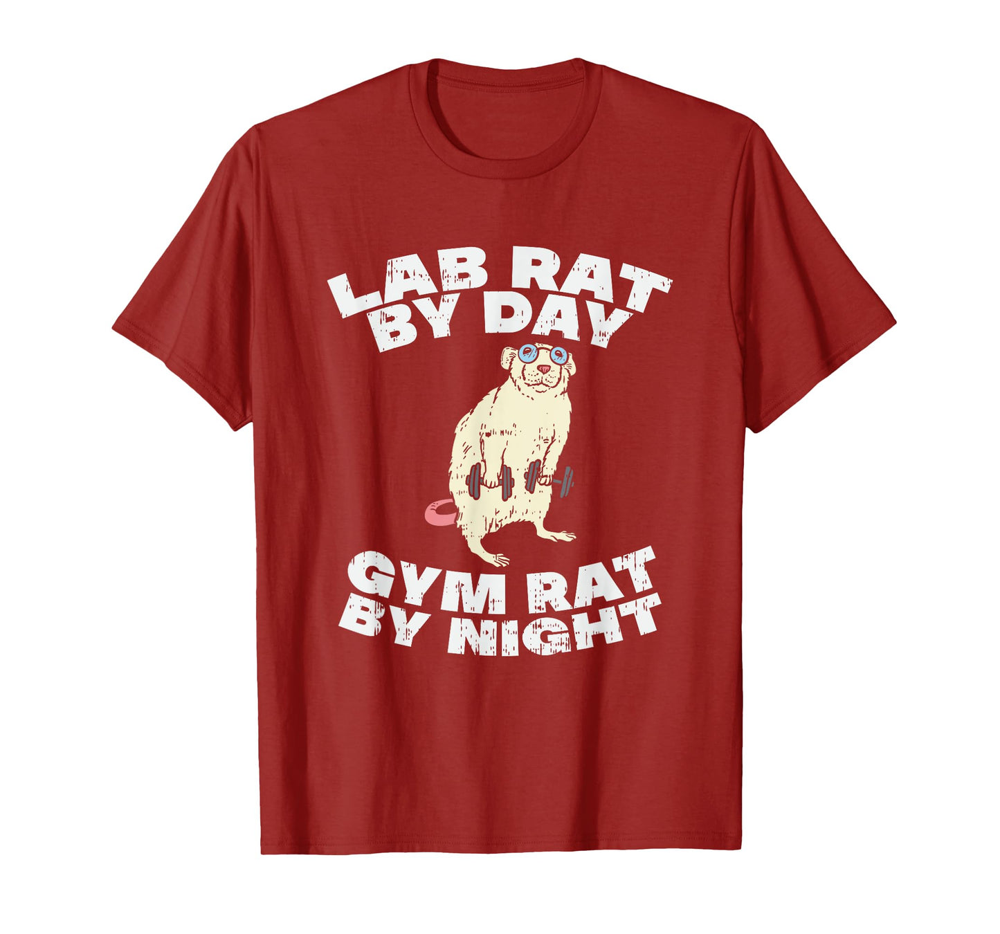 Lab Rat By Day Gym Rat By Night T-Shirt