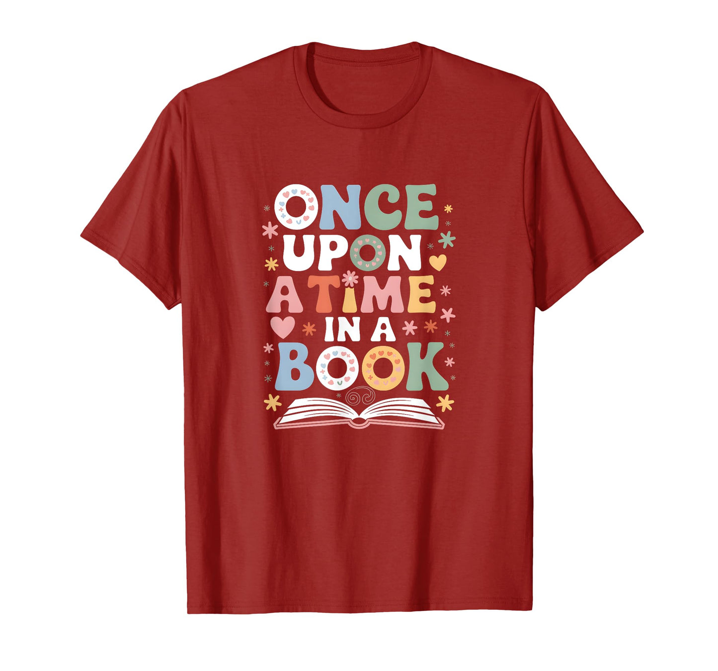 Once Upon a Time in a Book - Whimsical Storytelling T-Shirt