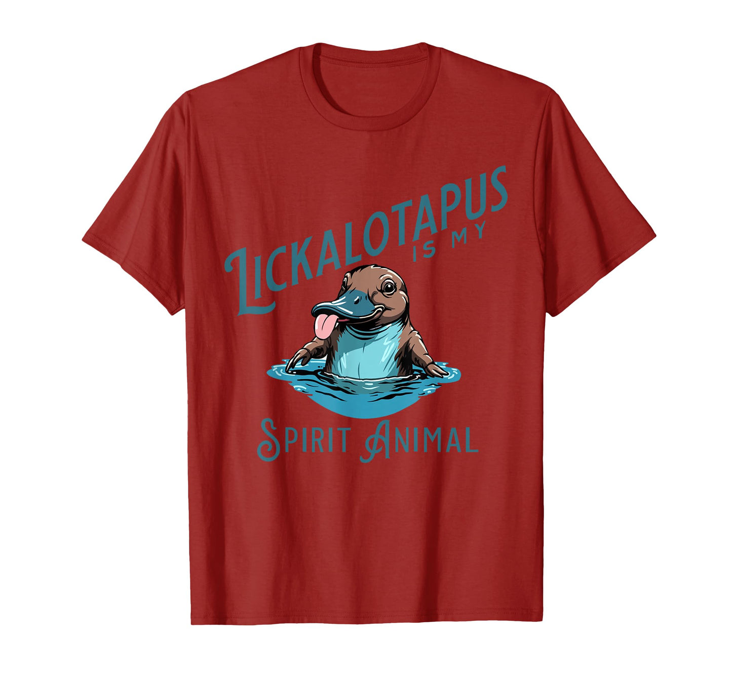 Vintage Funny Lickalottapus Is My Spirit Animal Lovers Meme T-Shirt
