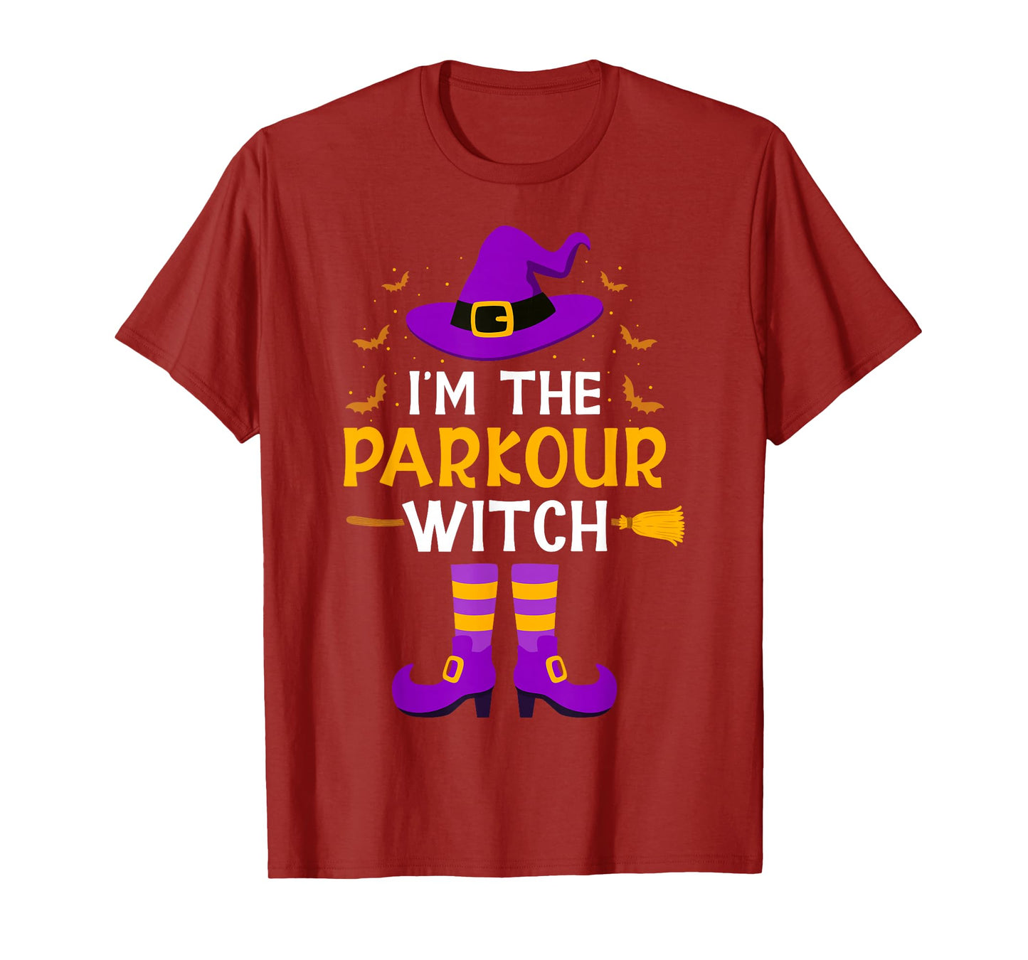 I'm The Parkour Witch - Traceur Freerunner Halloween T-Shirt