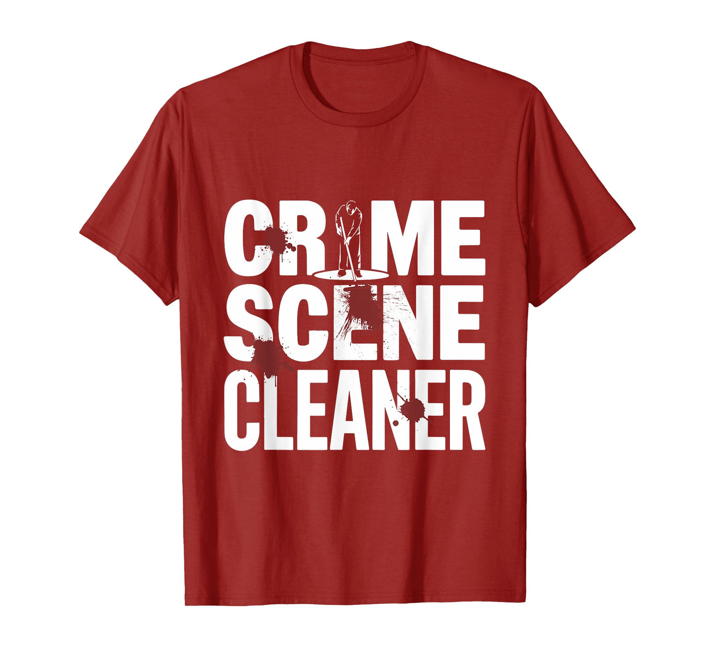 Crime Scene Cleaner - Costume Party Halloween T-Shirt