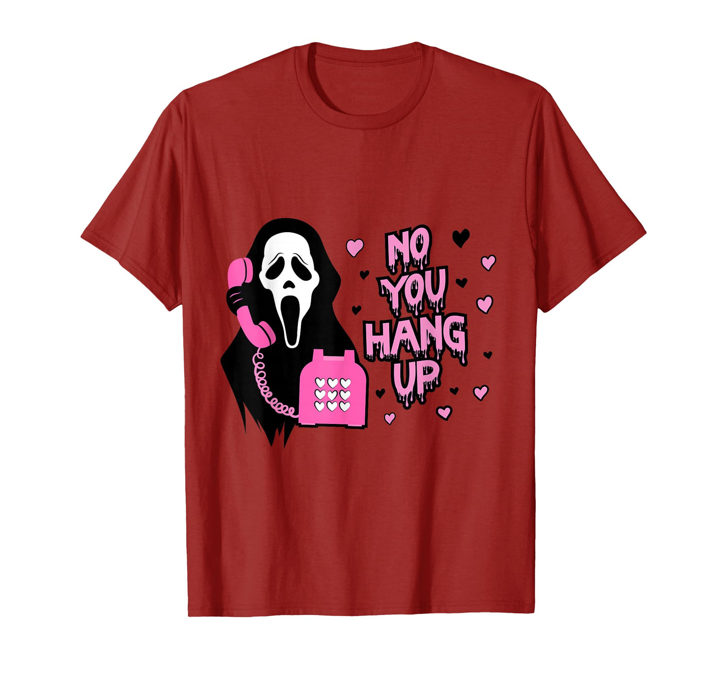 No You Hang Up Cute Playful Romantic Conversation Quote T-Shirt