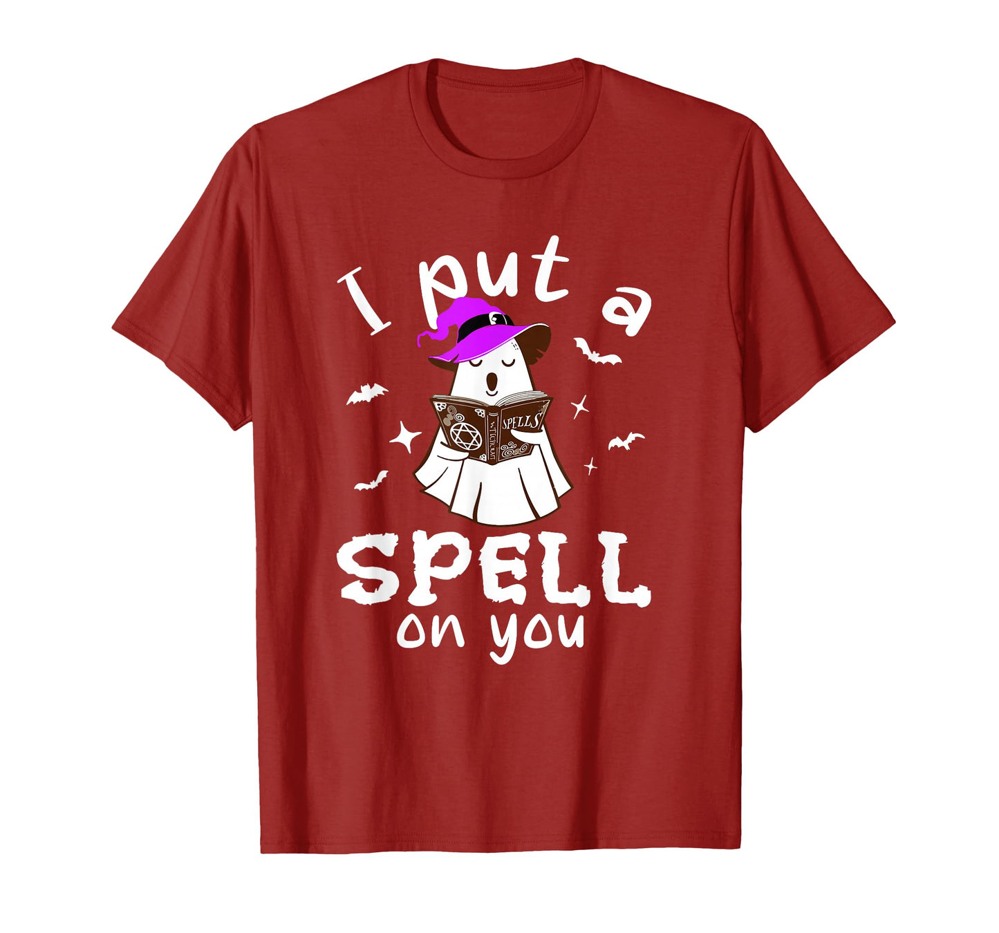 I Put A Spell On You Ghost Halloween T-Shirt