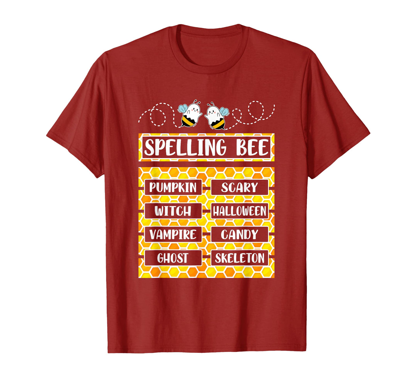 Funny Spelling Bee Pun Halloween Costumes For Teachers T-Shirt