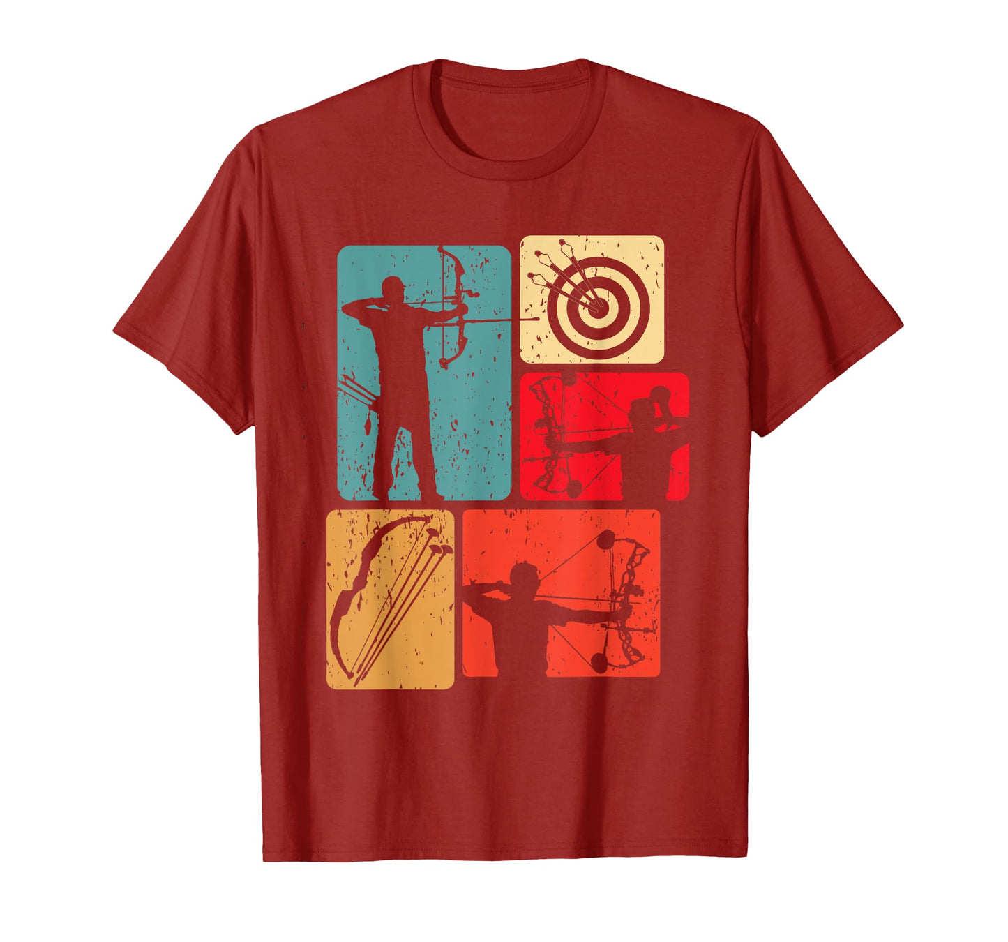 Funny Archery Cool Bow Arrow Target Game Enthusiast Outfit T-Shirt