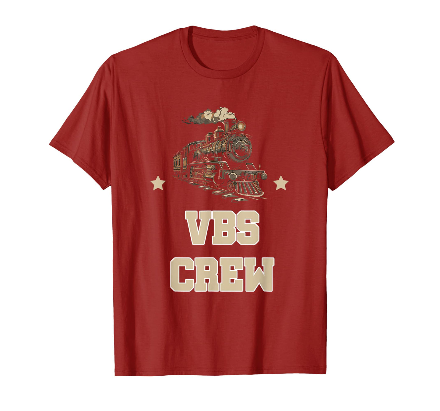 I Love VBS 2025 Vacation Bible School Railroad VBS Team T-Shirt
