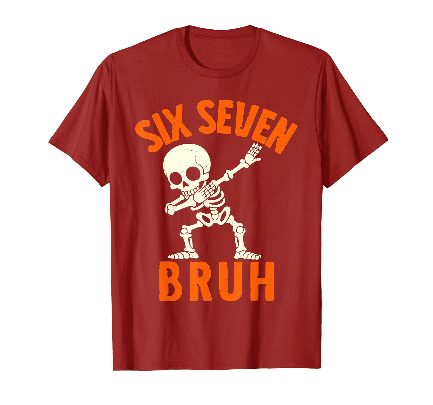 67 Meme 6 7 Halloween Dabbing Six Seven Bruh Funny Boys Kids T-Shirt