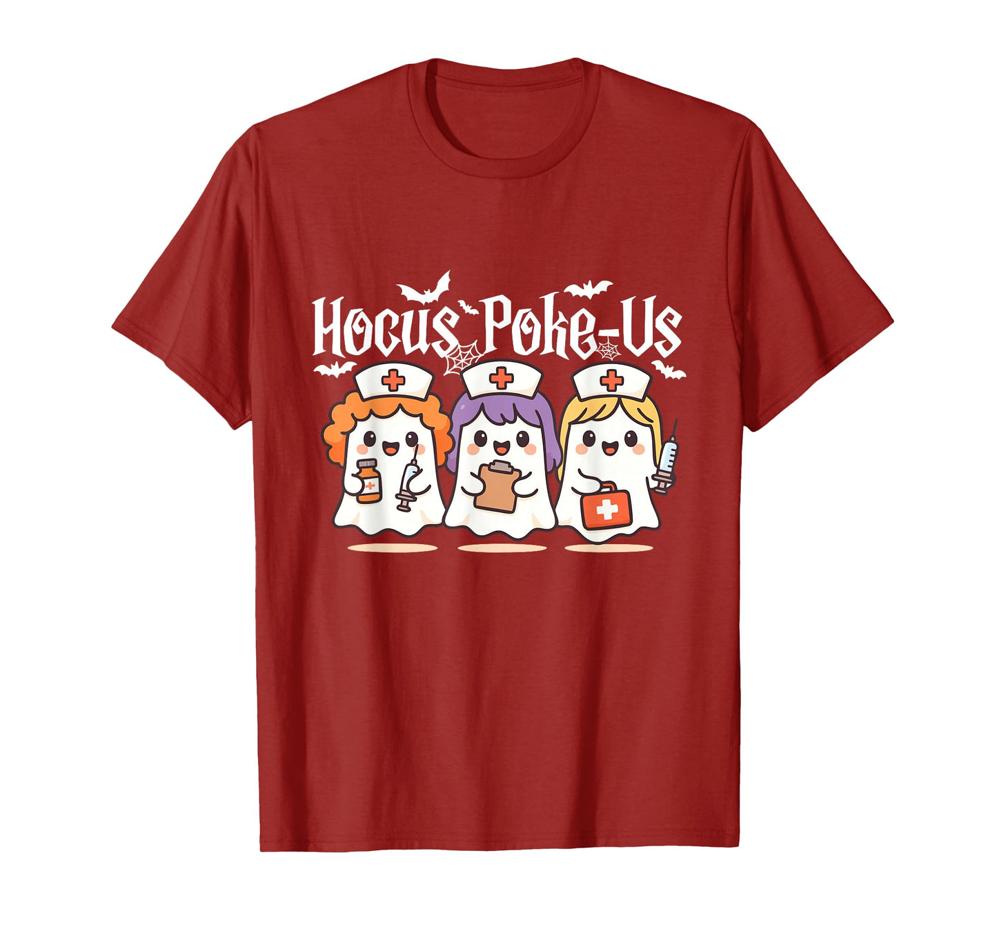 Hocus Poke-Us - Spooky Halloween Nurse Costume T-Shirt