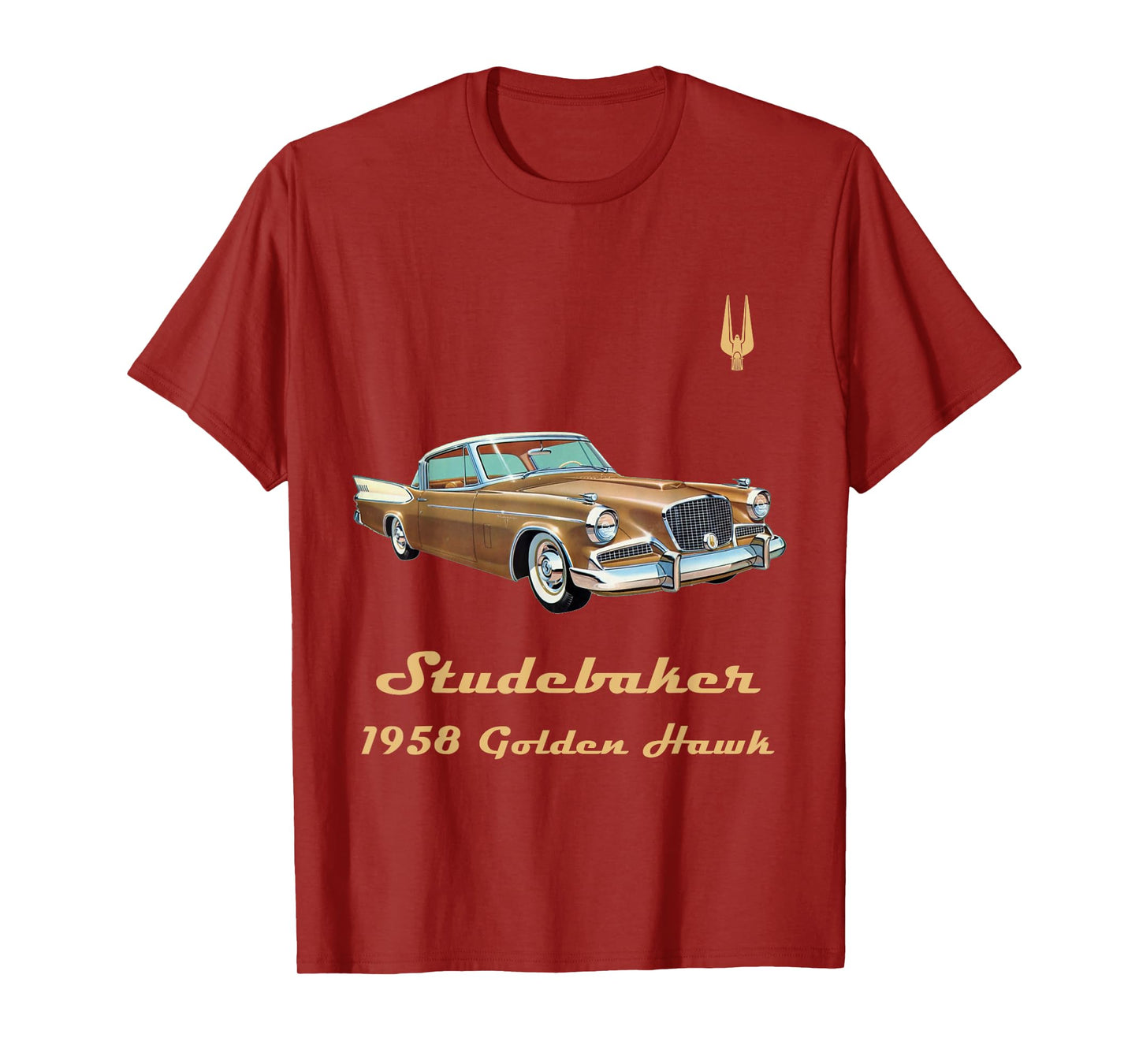 1958 Studebaker Golden Hawk Antique Vintage Car T-Shirt