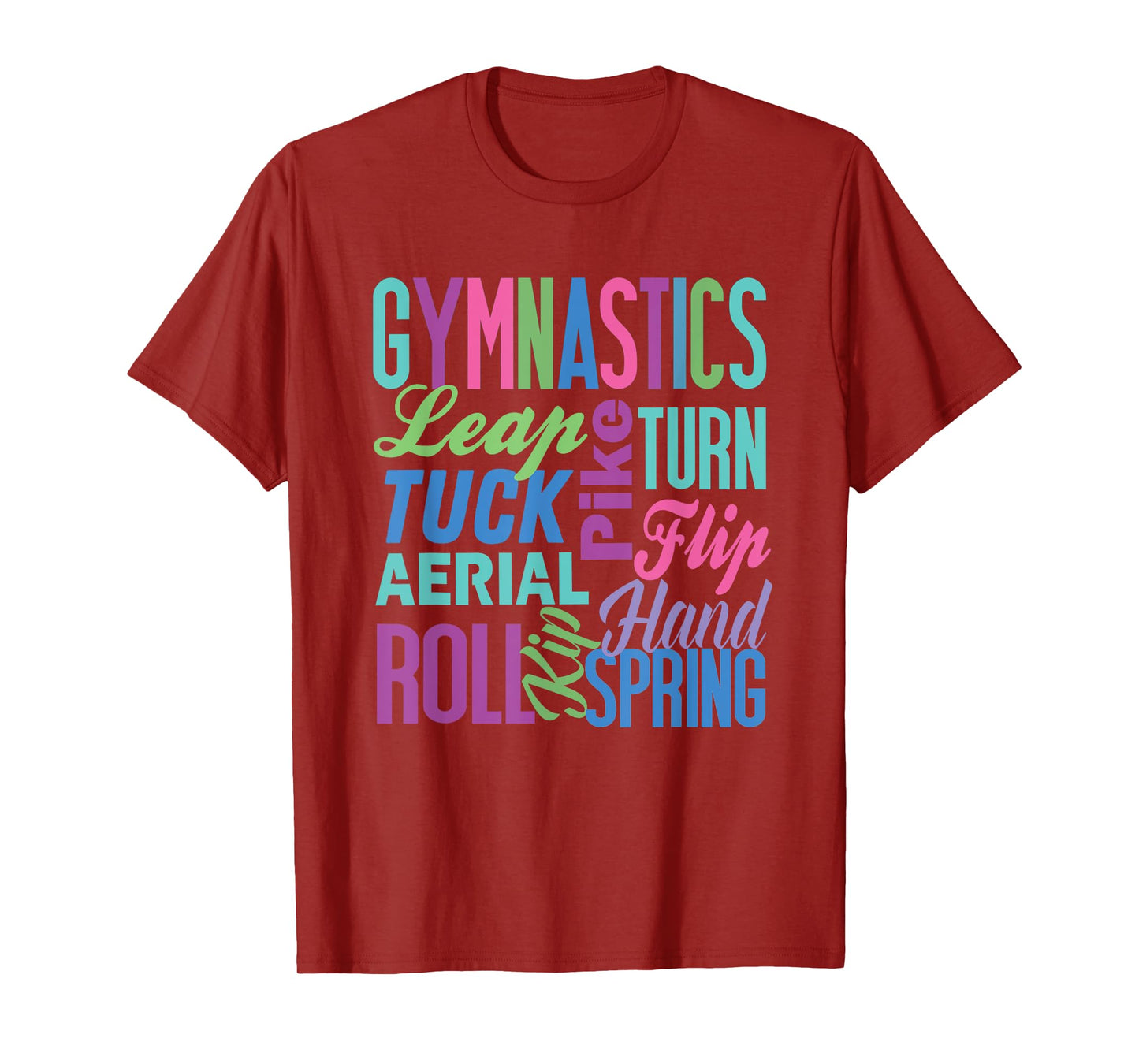 Cute Gymnastics Shirt Gymnast Gifts Gymnastic Clothes Girls T-Shirt