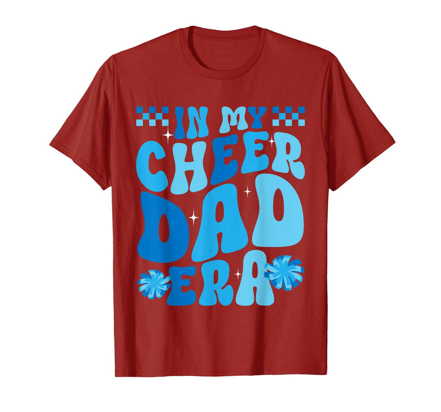 In My Cheer Dad Era Cheerleading Cheerleader Dad T-Shirt
