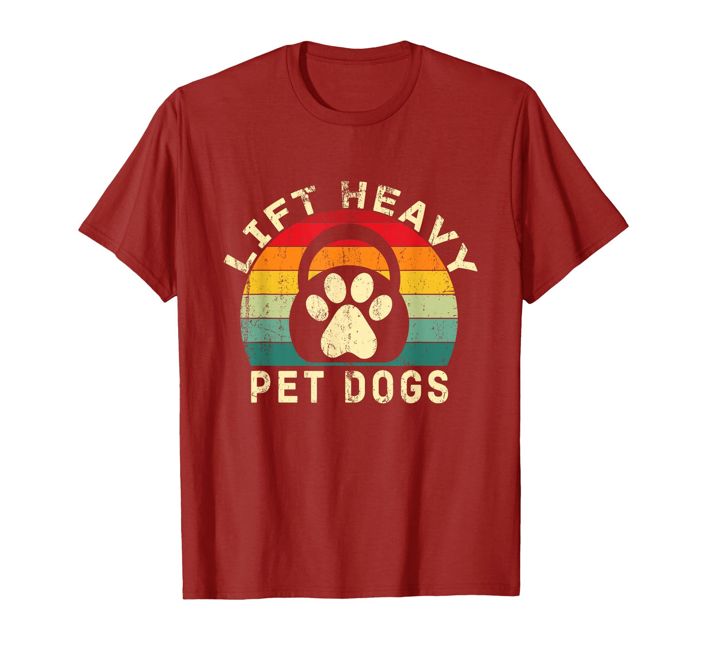 Lift Heavy Pet Dogs Gym Fitness Workout Weightlifting T-Shirt