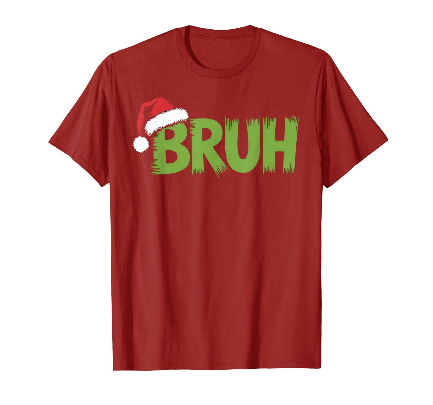 Bruh Christmas Vibe for Sarcastic Teens and Holiday Fun T-Shirt
