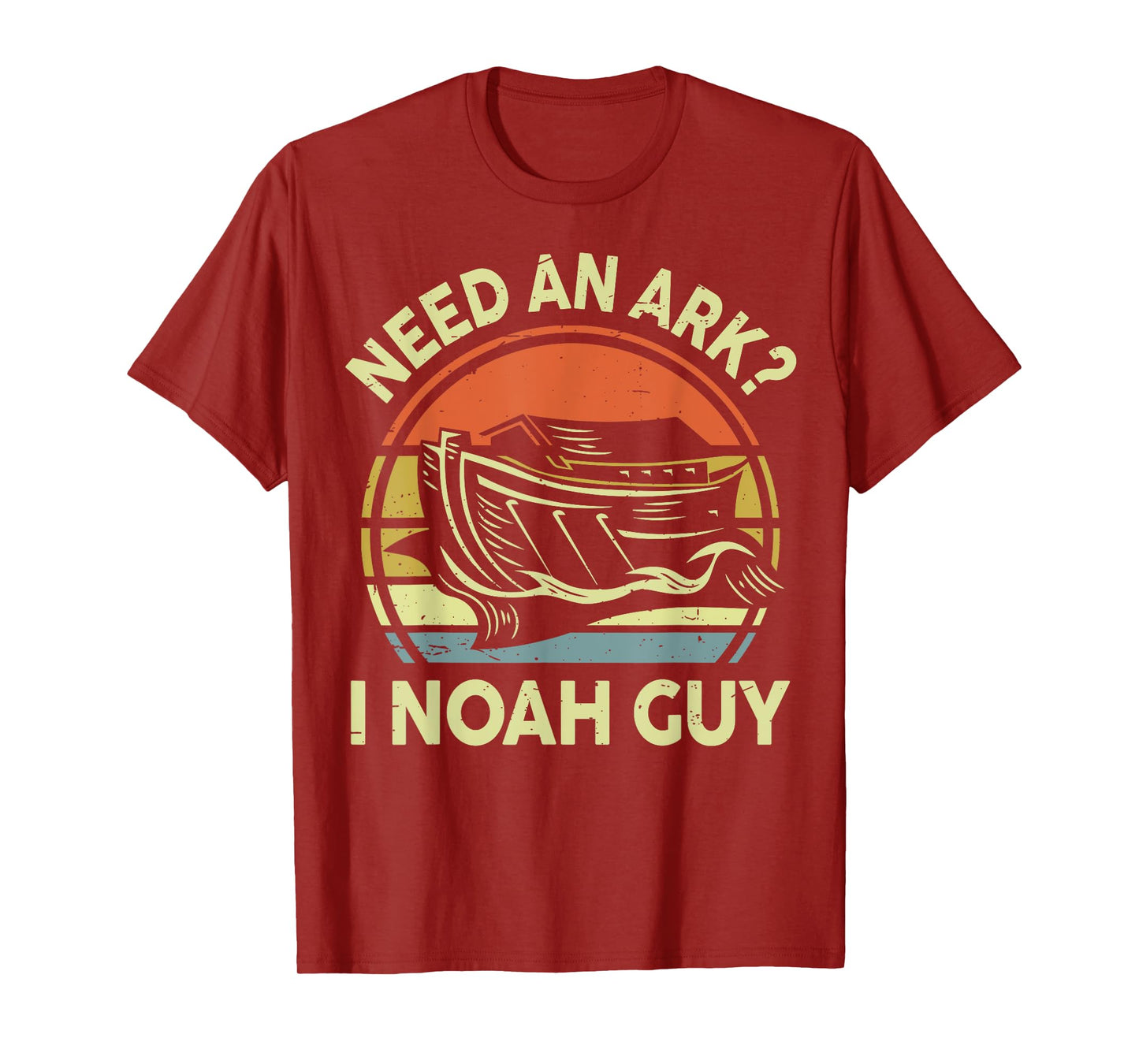 Need Ark I Noah Guy Funny Christian Jesus Loves You Toddler T-Shirt