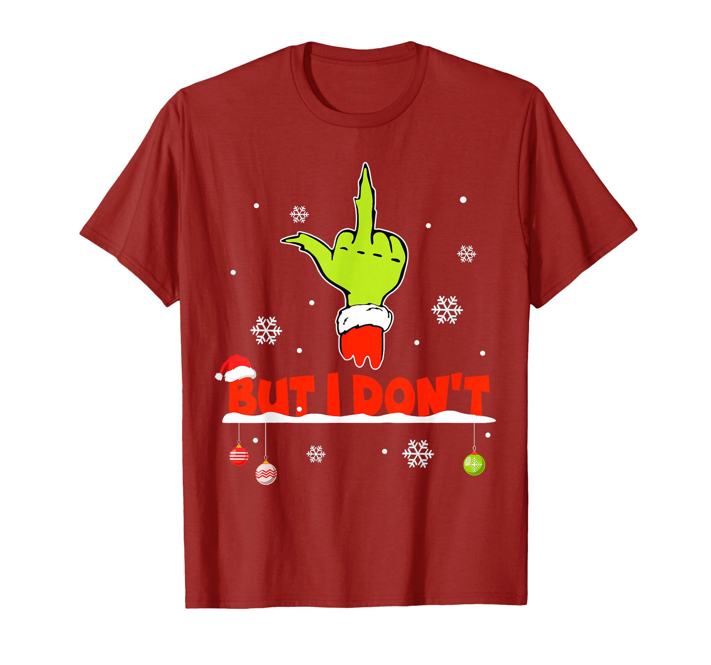 I Love Matching Christmas Shirts But I Don't Xmas Couples T-Shirt