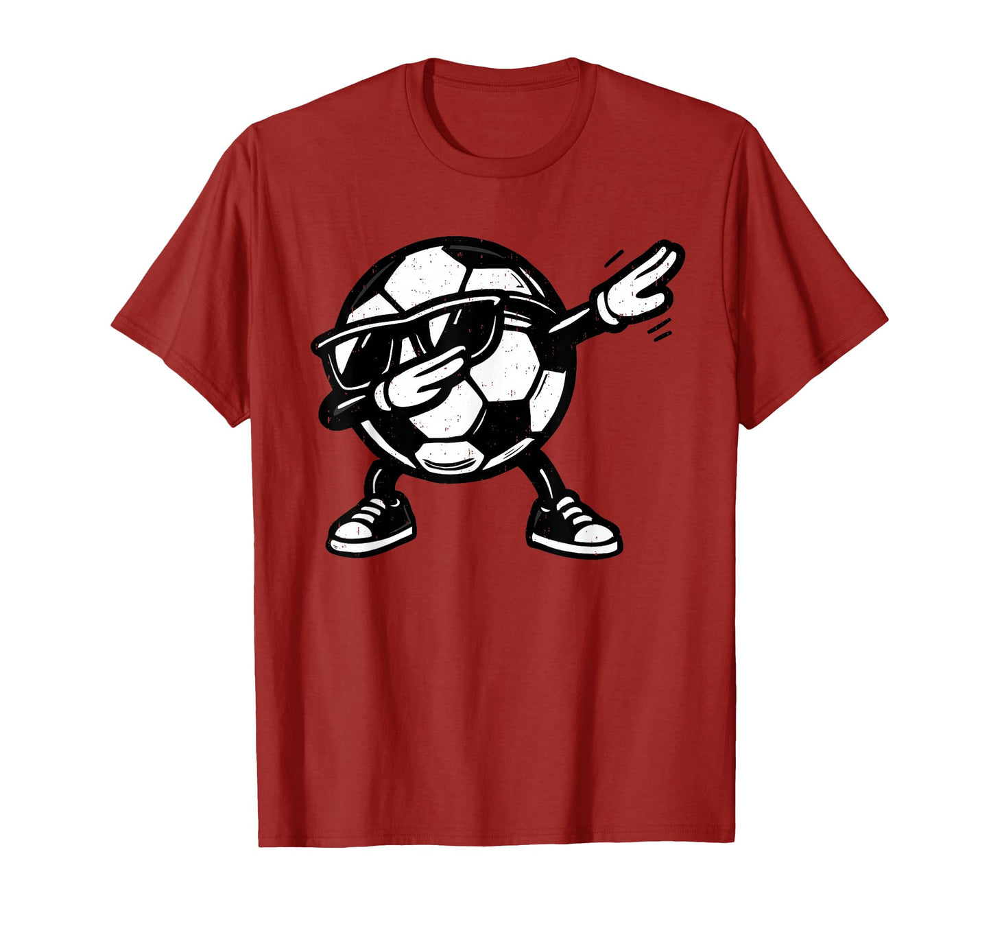 Dabbing Soccer Ball Funny Sport Player Dab Dance Football T-Shirt