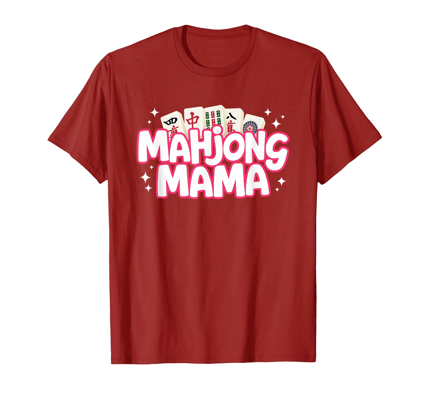 Mahjong Mama Mom Mother Mah Jongg Player T-Shirt