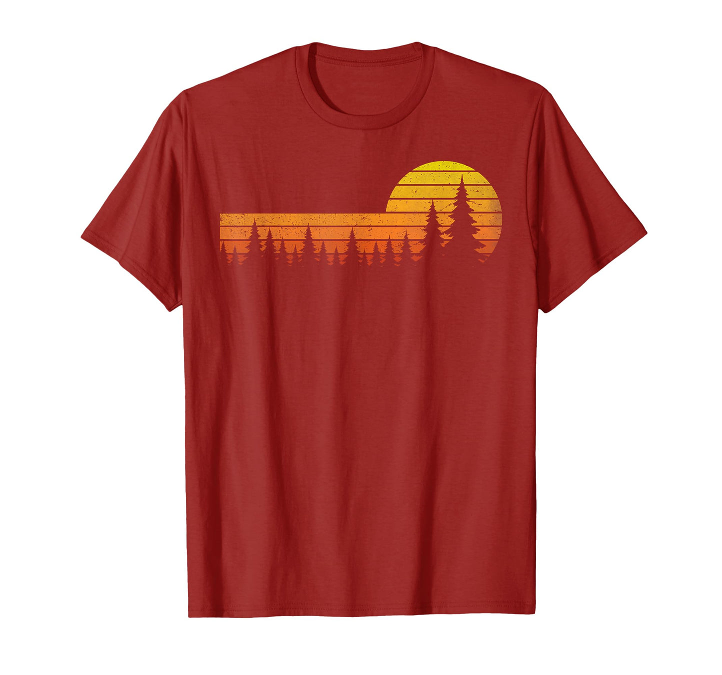 Trees Wildlife Nature Vintage Forest T-Shirt
