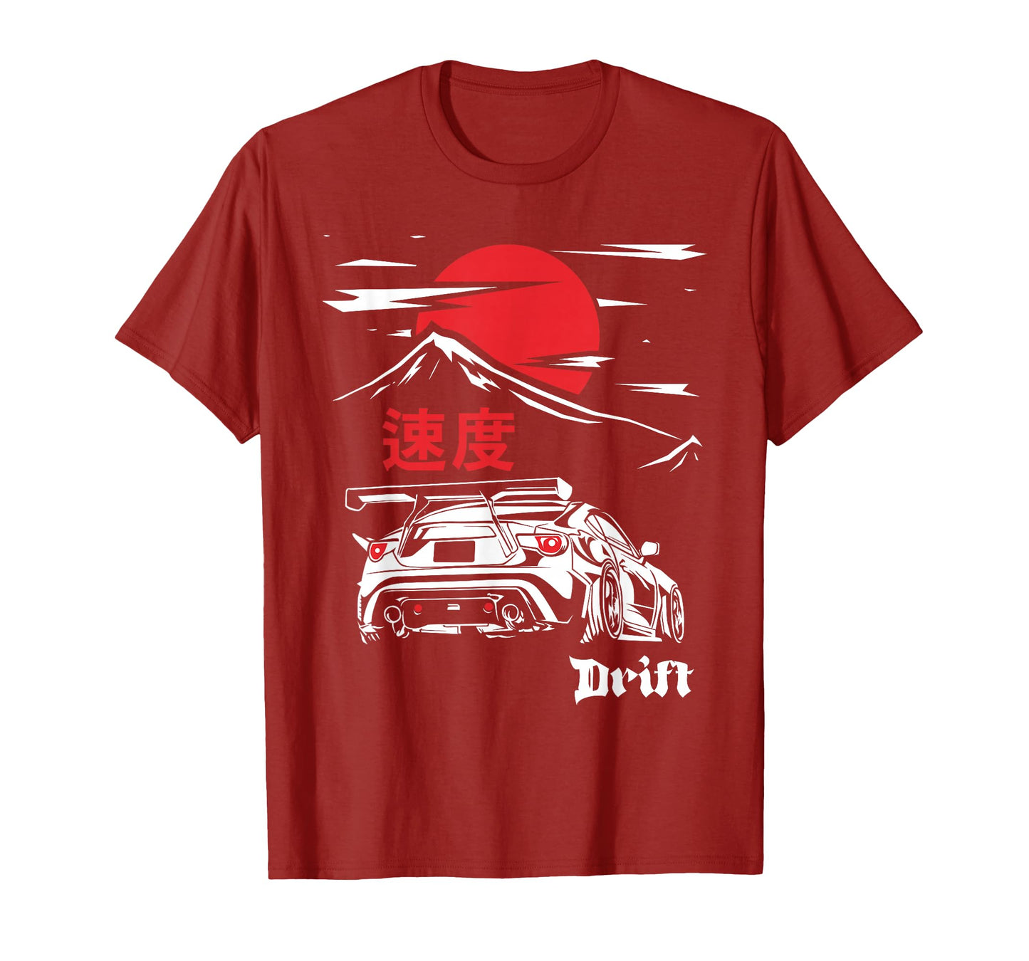 JDM Tokyo Japan Drift Race Car Tuning Retro Vintage Graphic T-Shirt