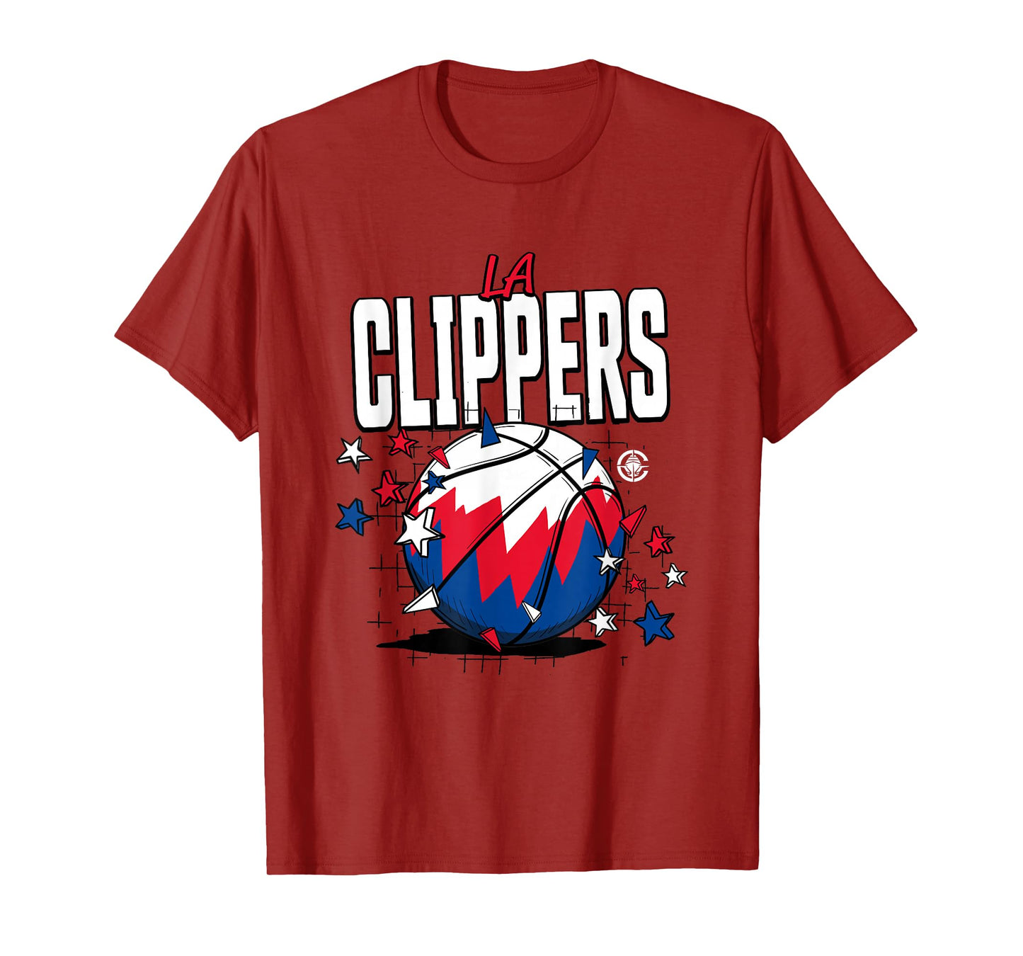 NBA Los Angeles Clippers Doodle Basketball Stars T-Shirt