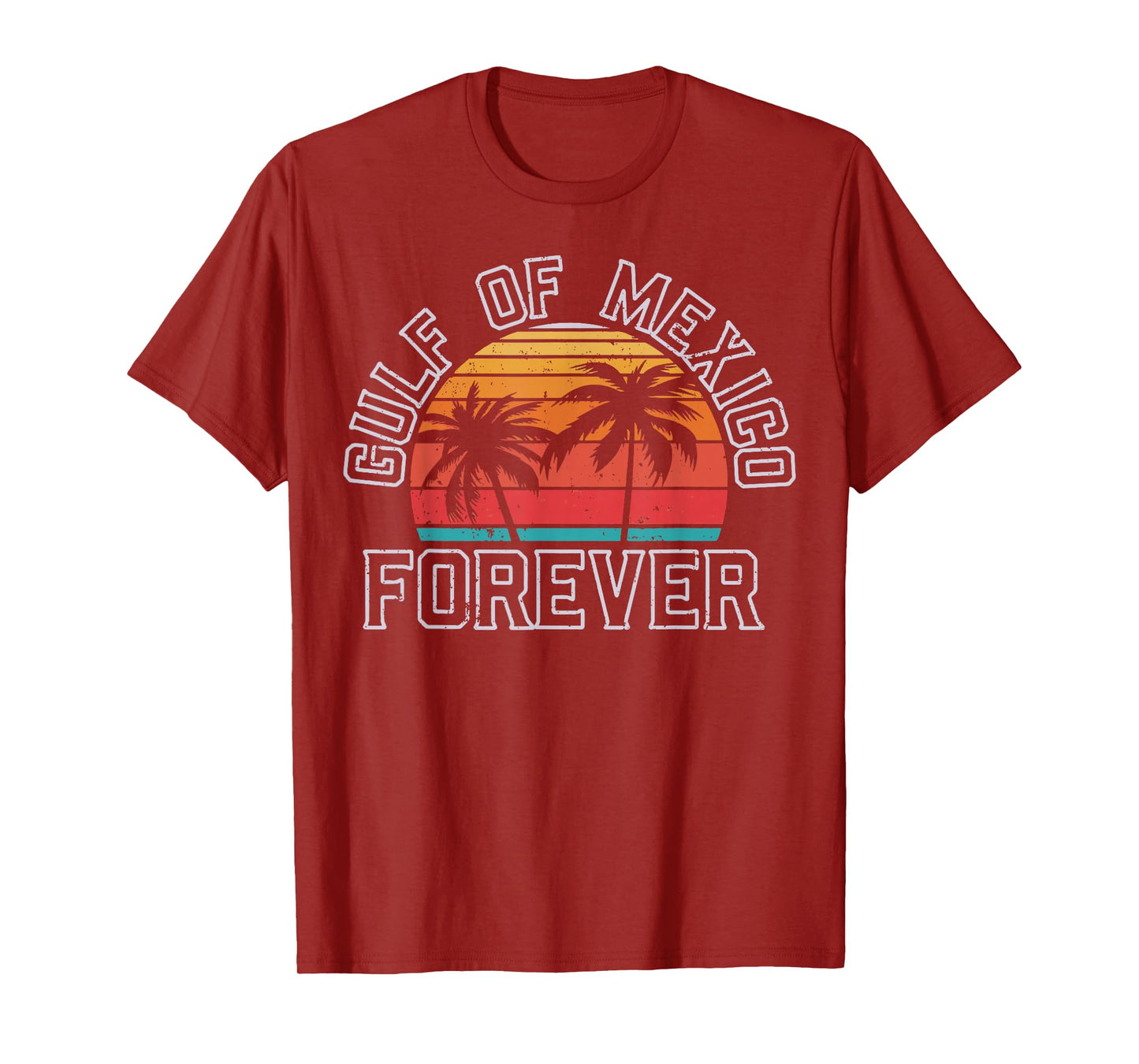 Gulf of Mexico Forever sunset vintage T-Shirt