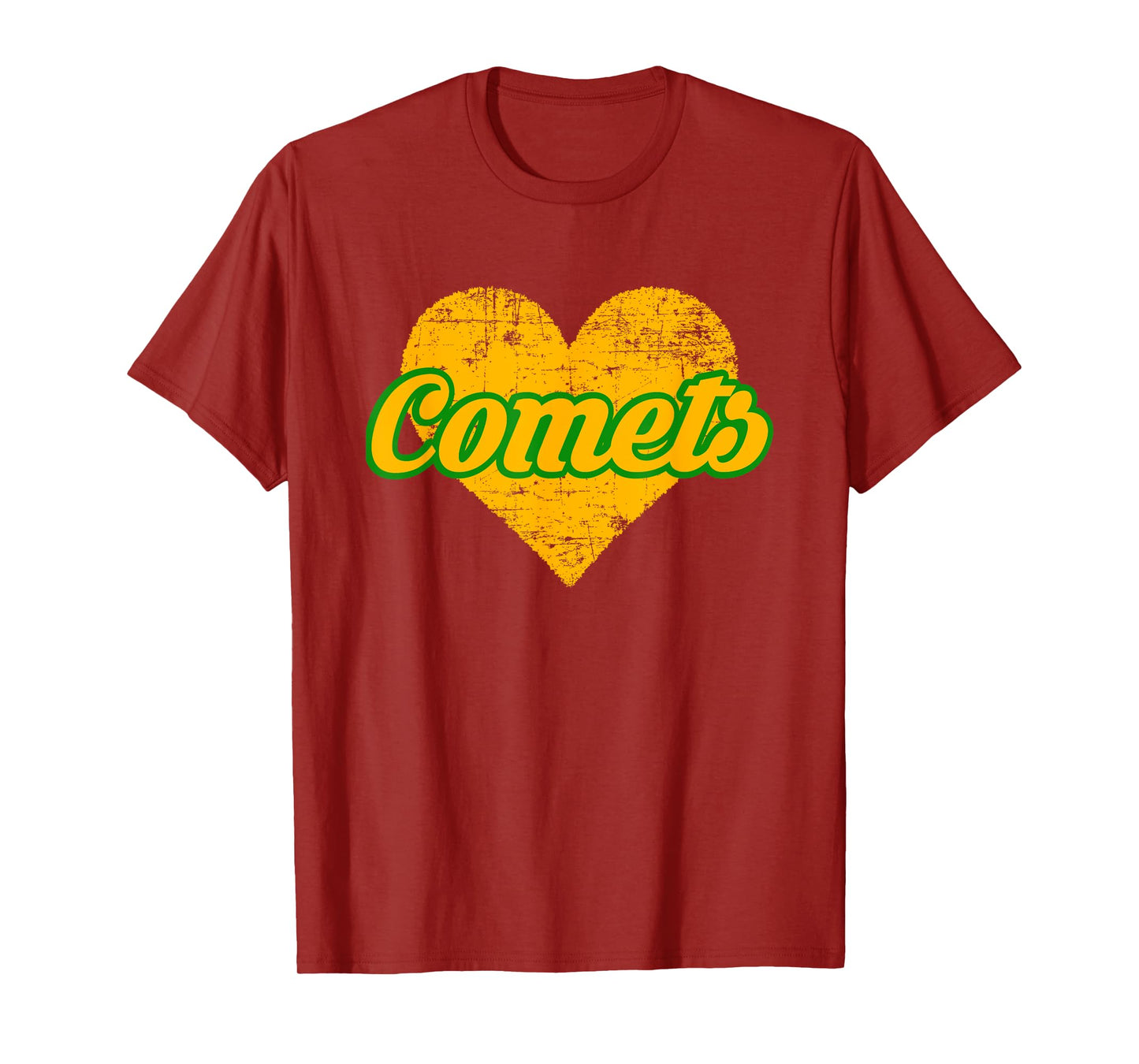 Eastern Comets Over Heart T-Shirt