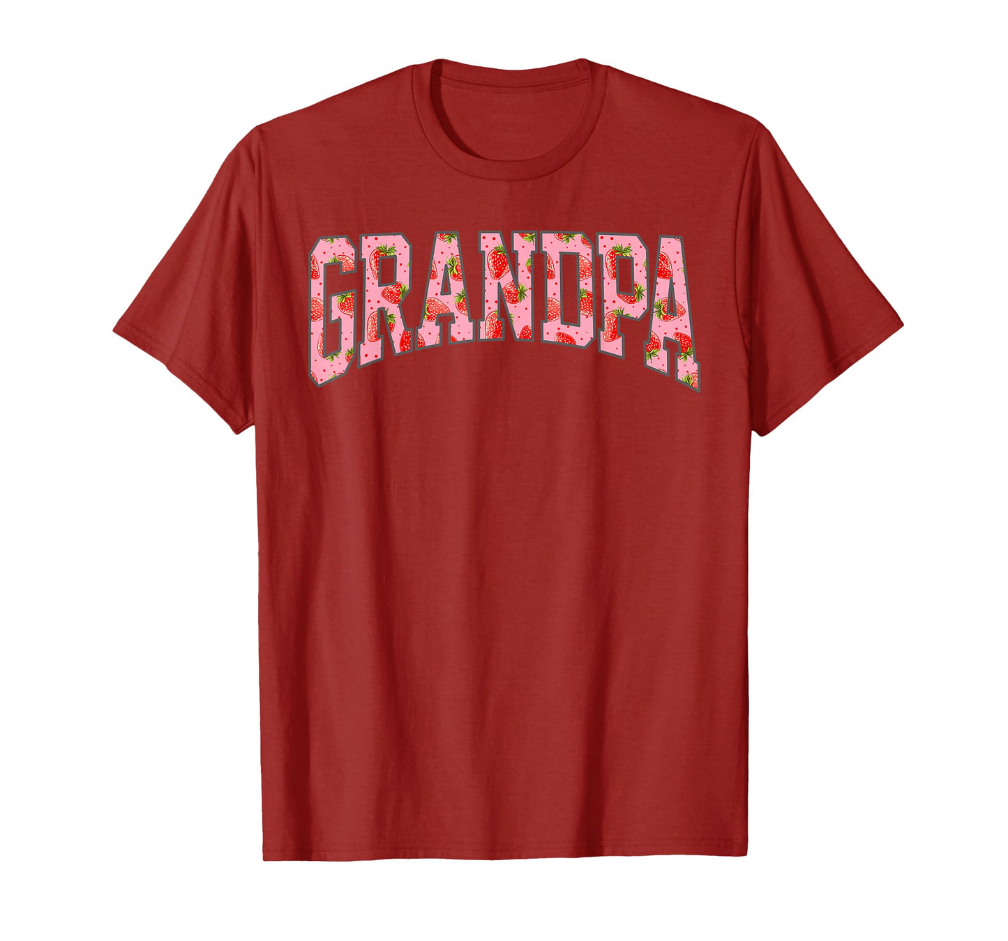 Grandpa Strawberry The Berry Sweet One Strawberry T-Shirt