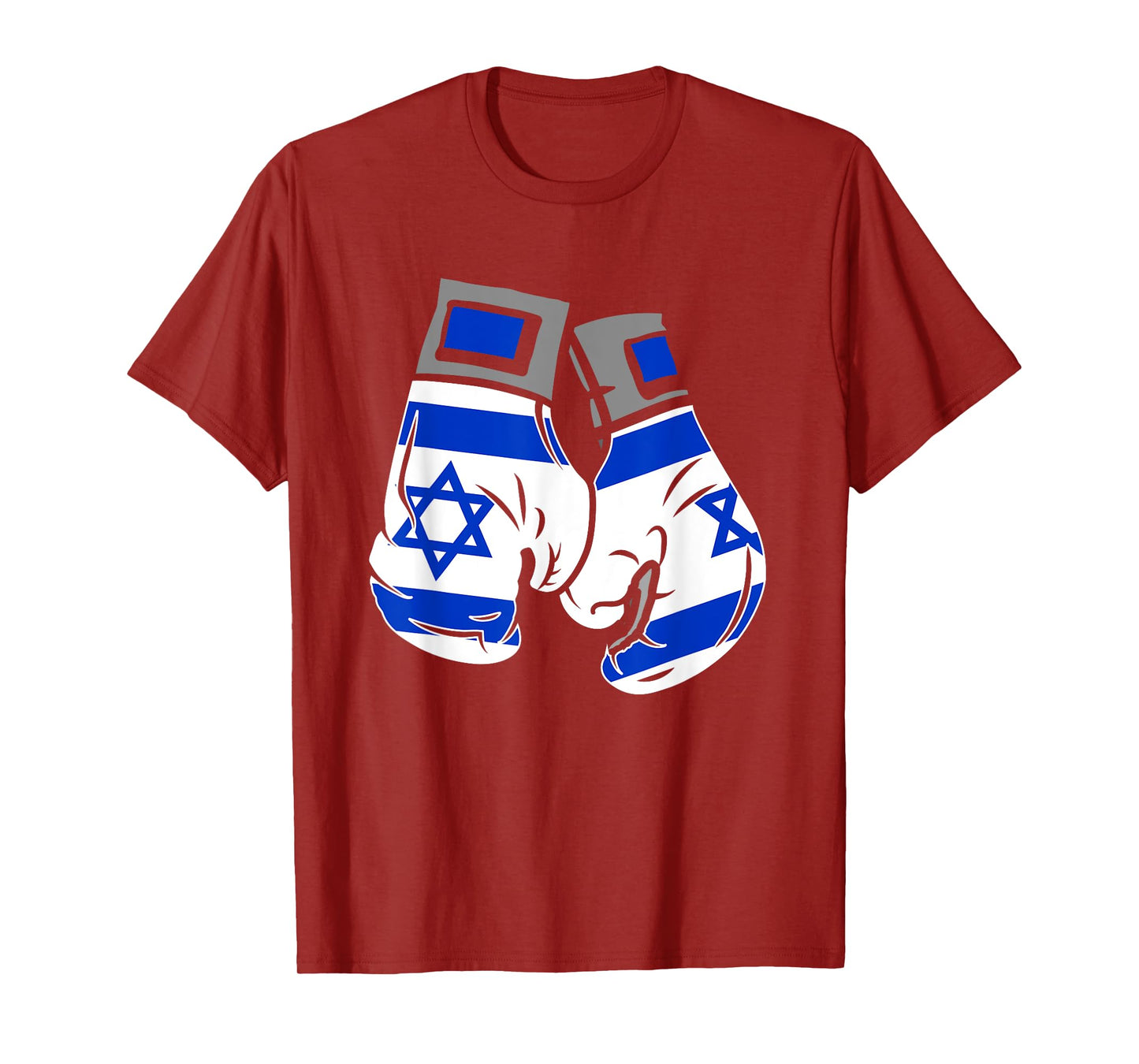 Boxing Glove With The Flag Of Israel T-Shirt