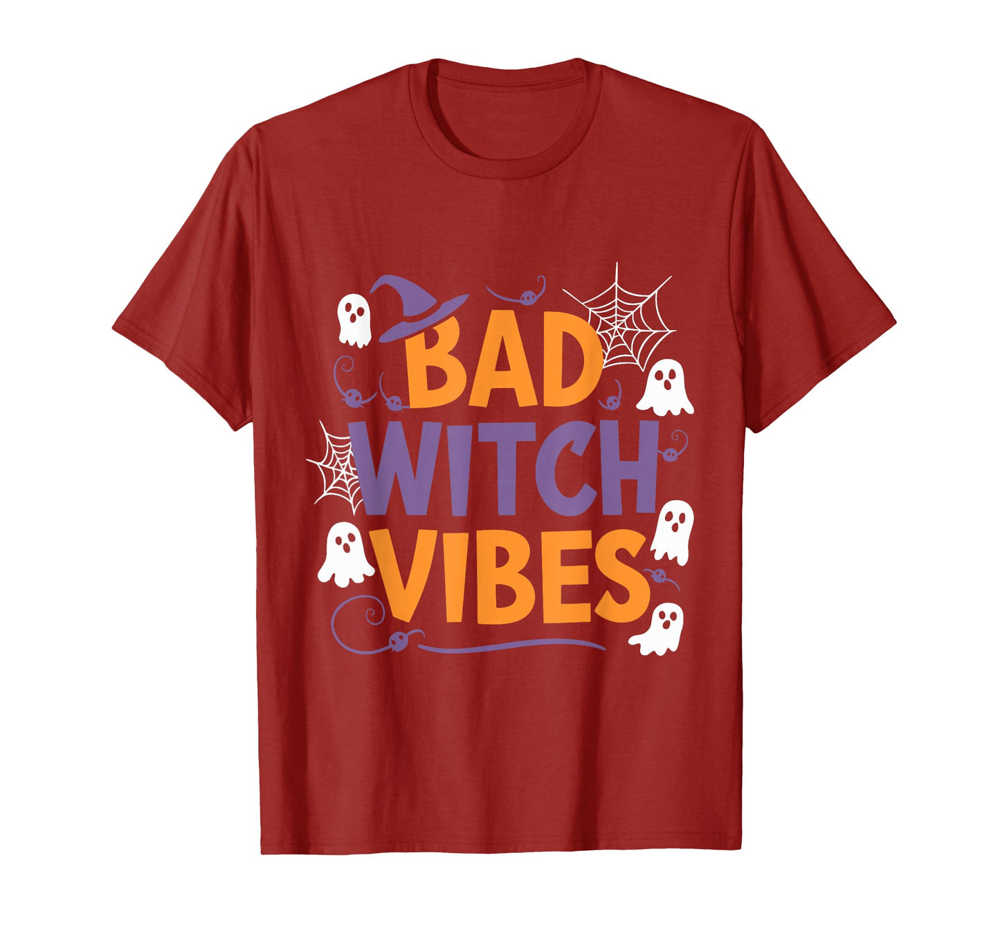 Bad Witch Vibes Halloween T-Shirt