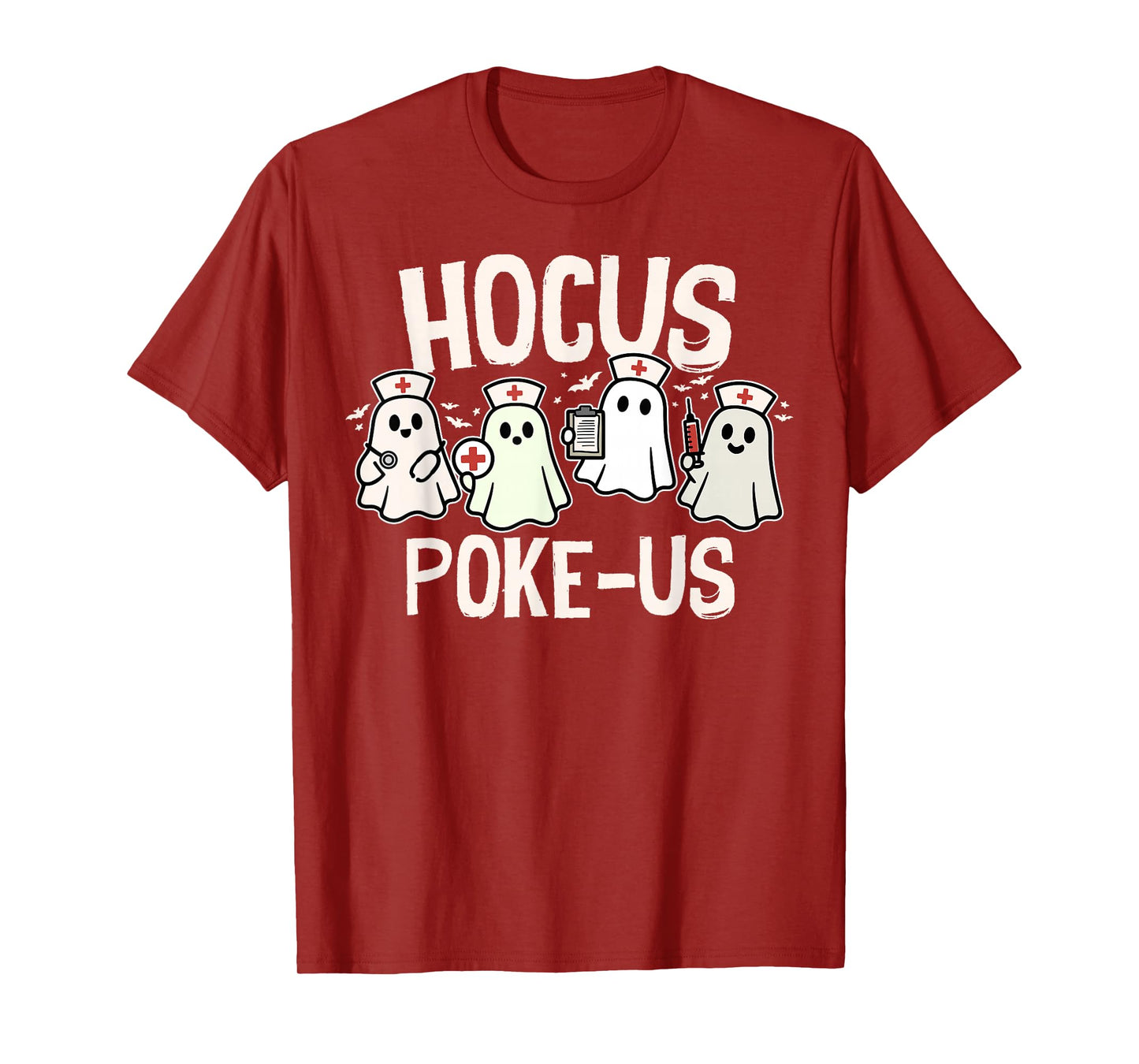 Hocus Poke-Us Halloween Medical Lab Tech Spooky Season Nurse T-Shirt