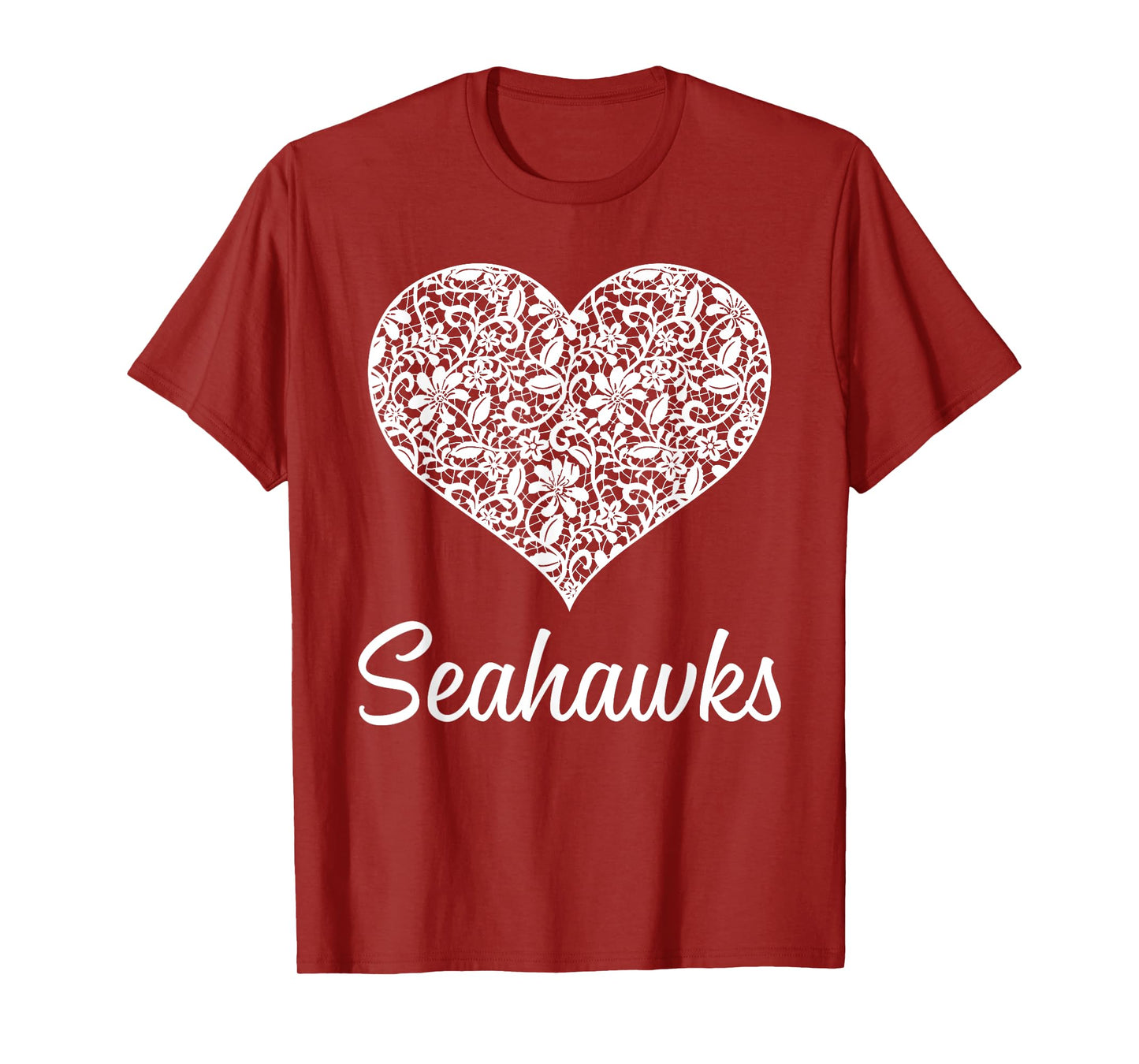 Seahawks Southside Lace Heart HS T-Shirt