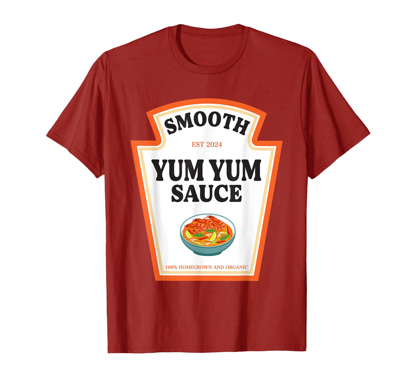 Smooth Yum Yum Sauce Condiment Costume Party Matching T-Shirt