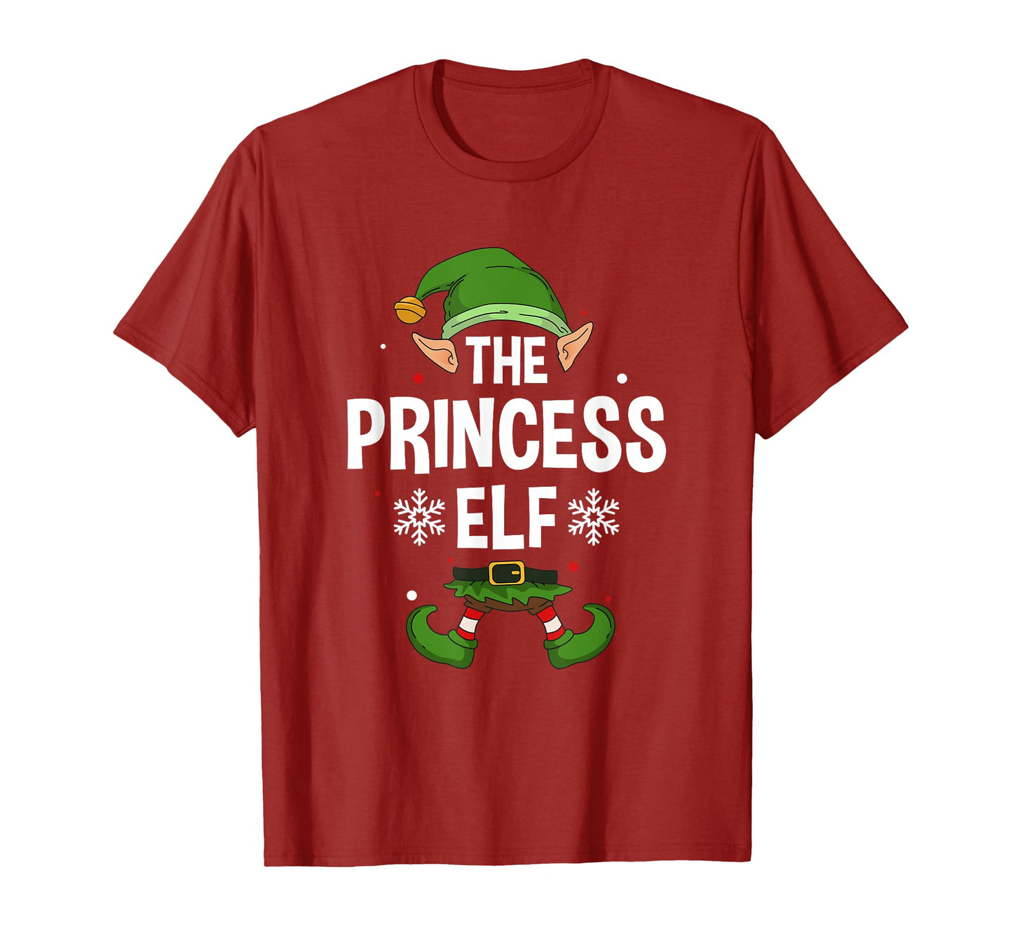 The Princess Elf Party Family Group Matching X-Mas Queen T-Shirt