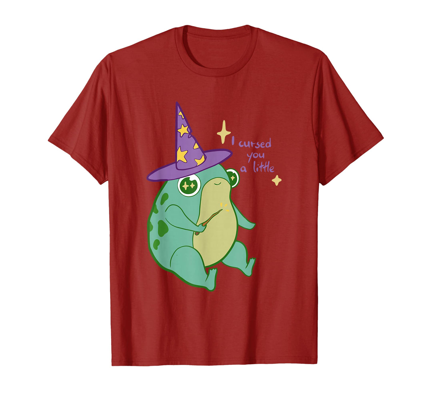 I Cursed You A Little Funny Frog Witch T-Shirt