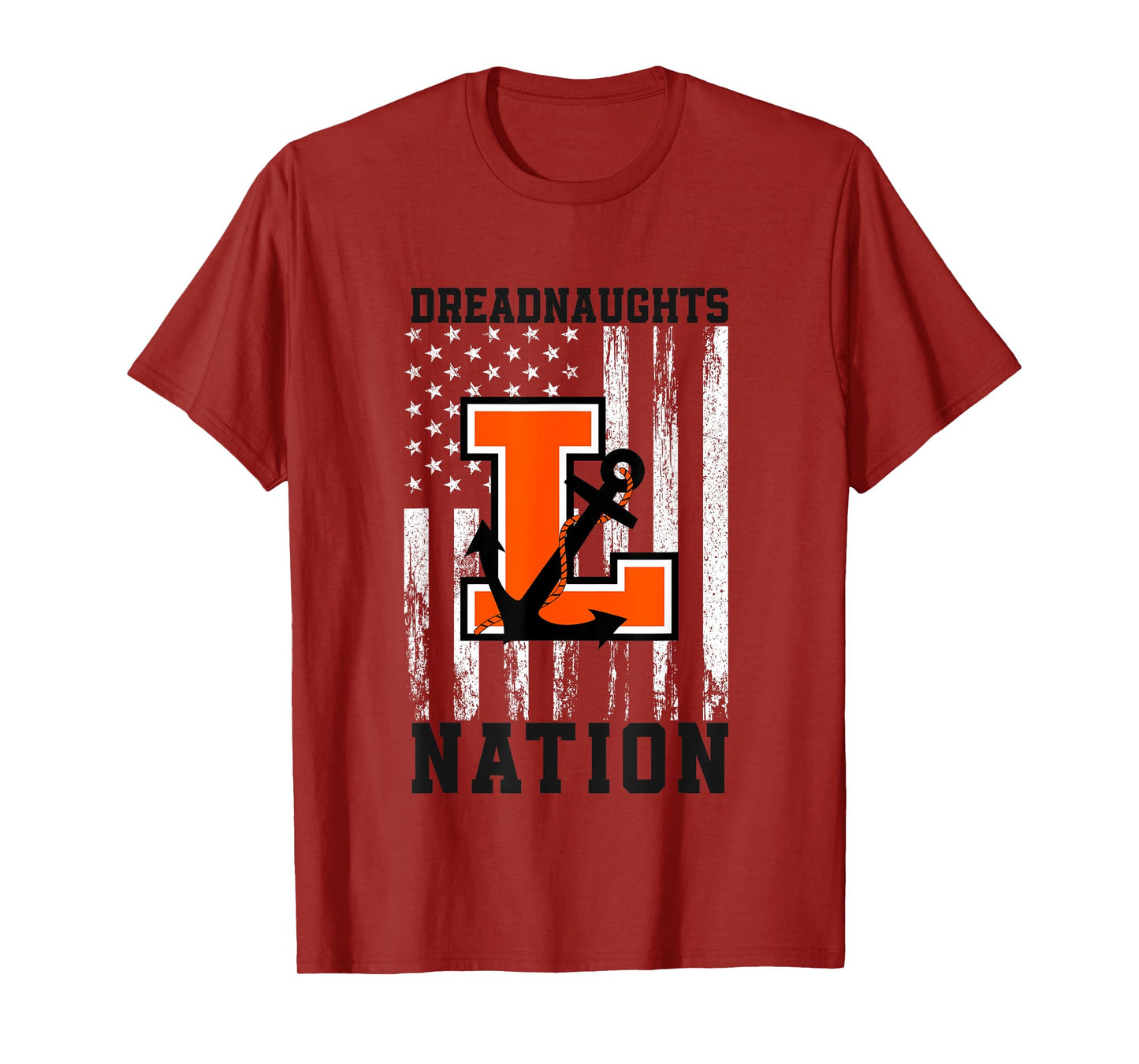 Lakeland Dreadnaughts Logo Nation HS T-Shirt