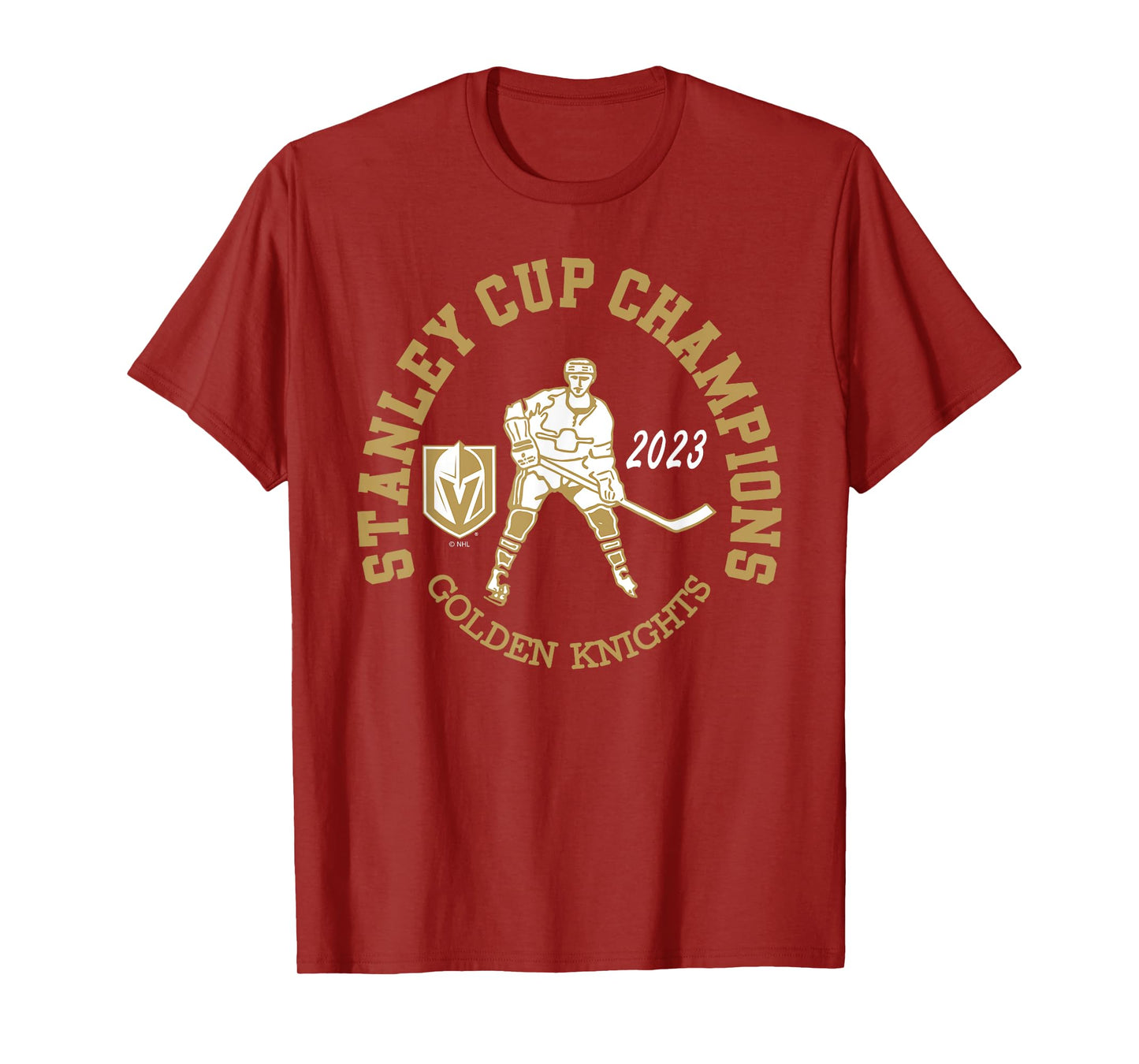 Vegas Golden Knights Stanley Cup Champions 2023 Black T-Shirt
