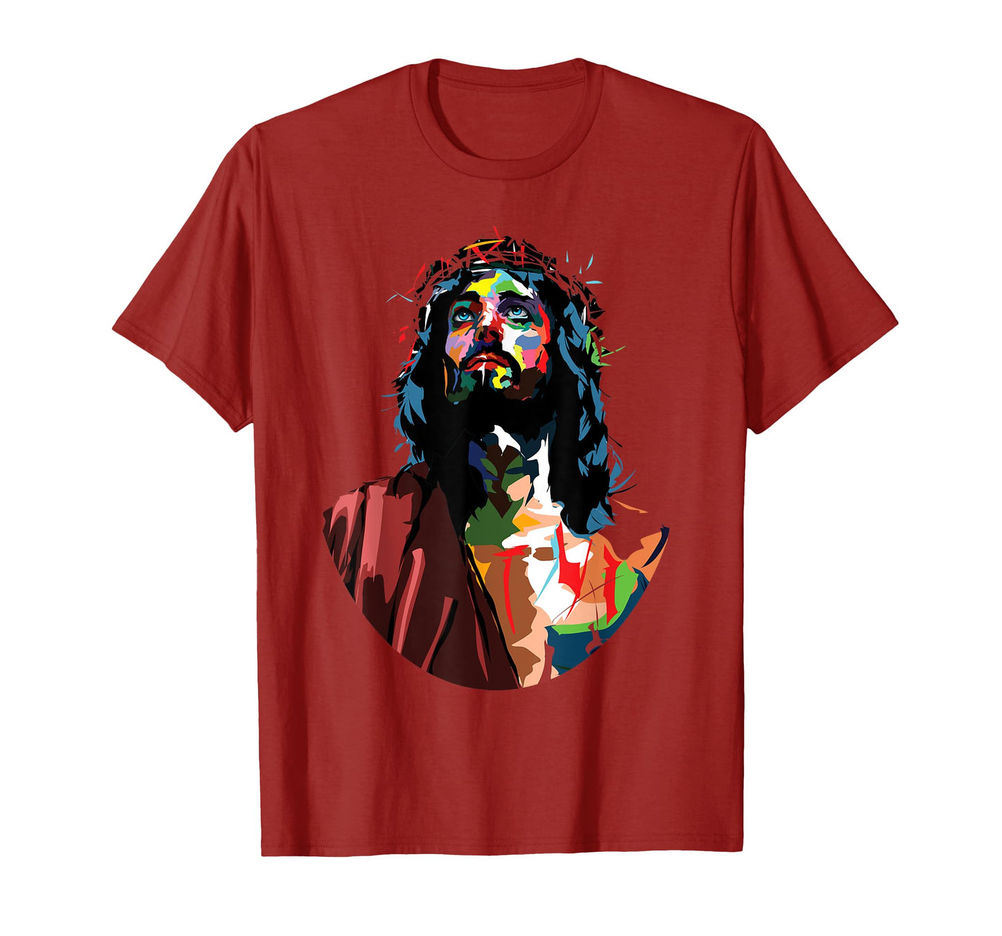 Vintage Got King Jesus Christ Sweet Face Image T-Shirt