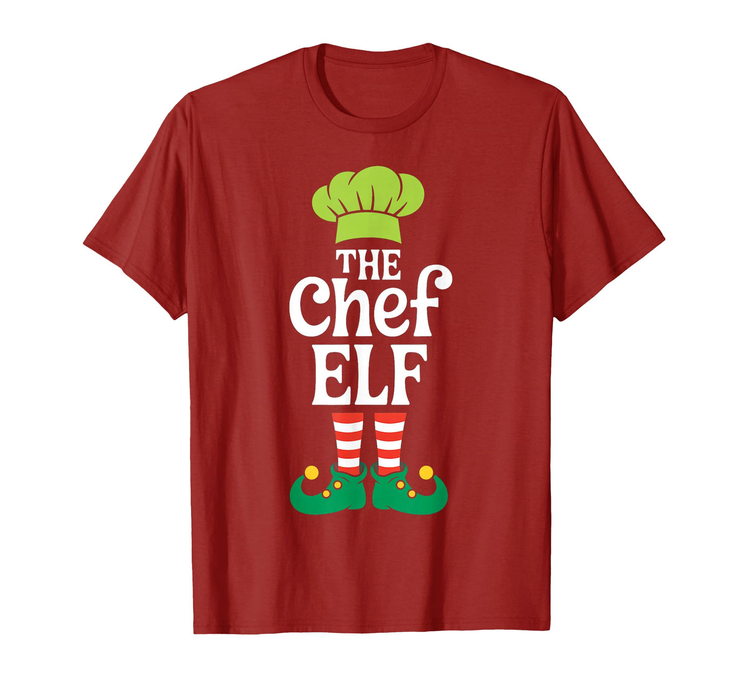 Chef Elf Family Matching Group Christmas T-Shirt