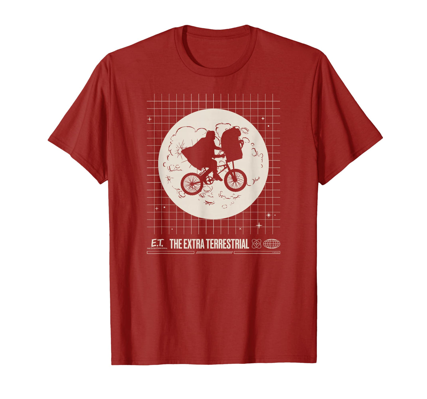 E.T. the Extra-Terrestrial Moon Retro T-Shirt