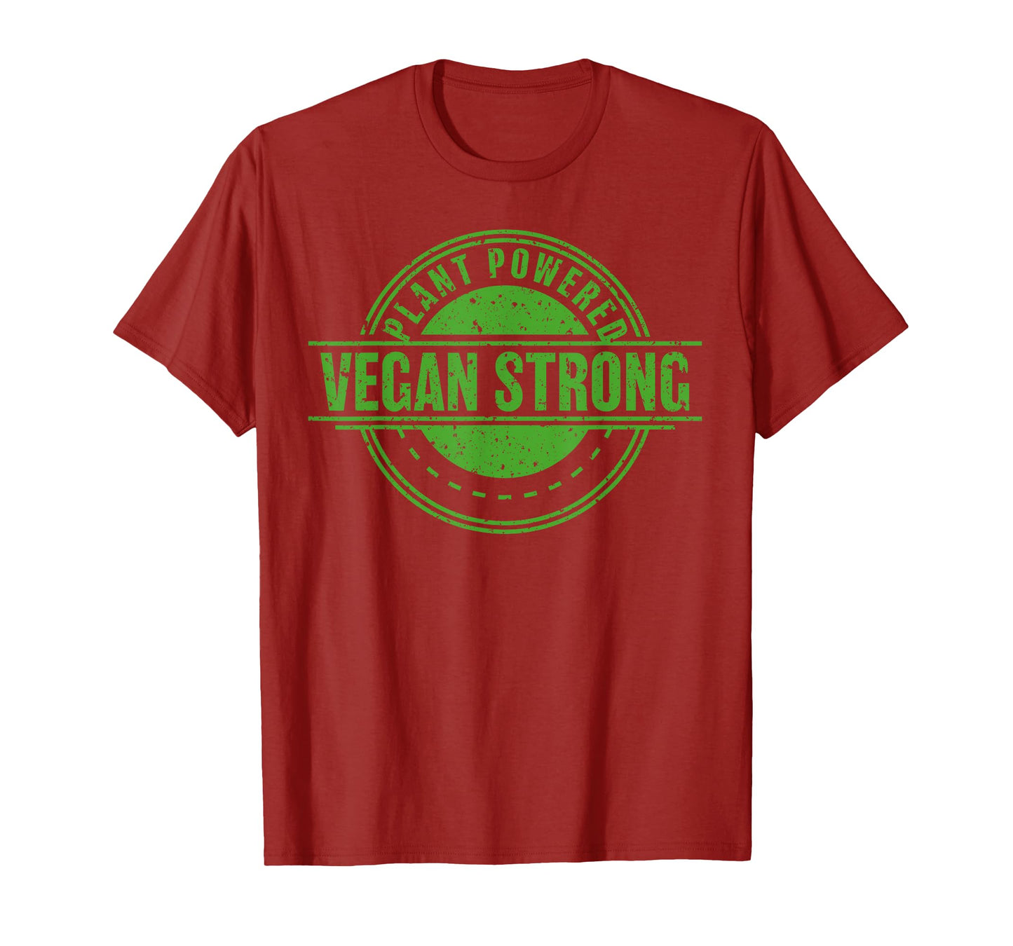 Vegan Gym Shirt, Plant Strong Tshirt T-Shirt
